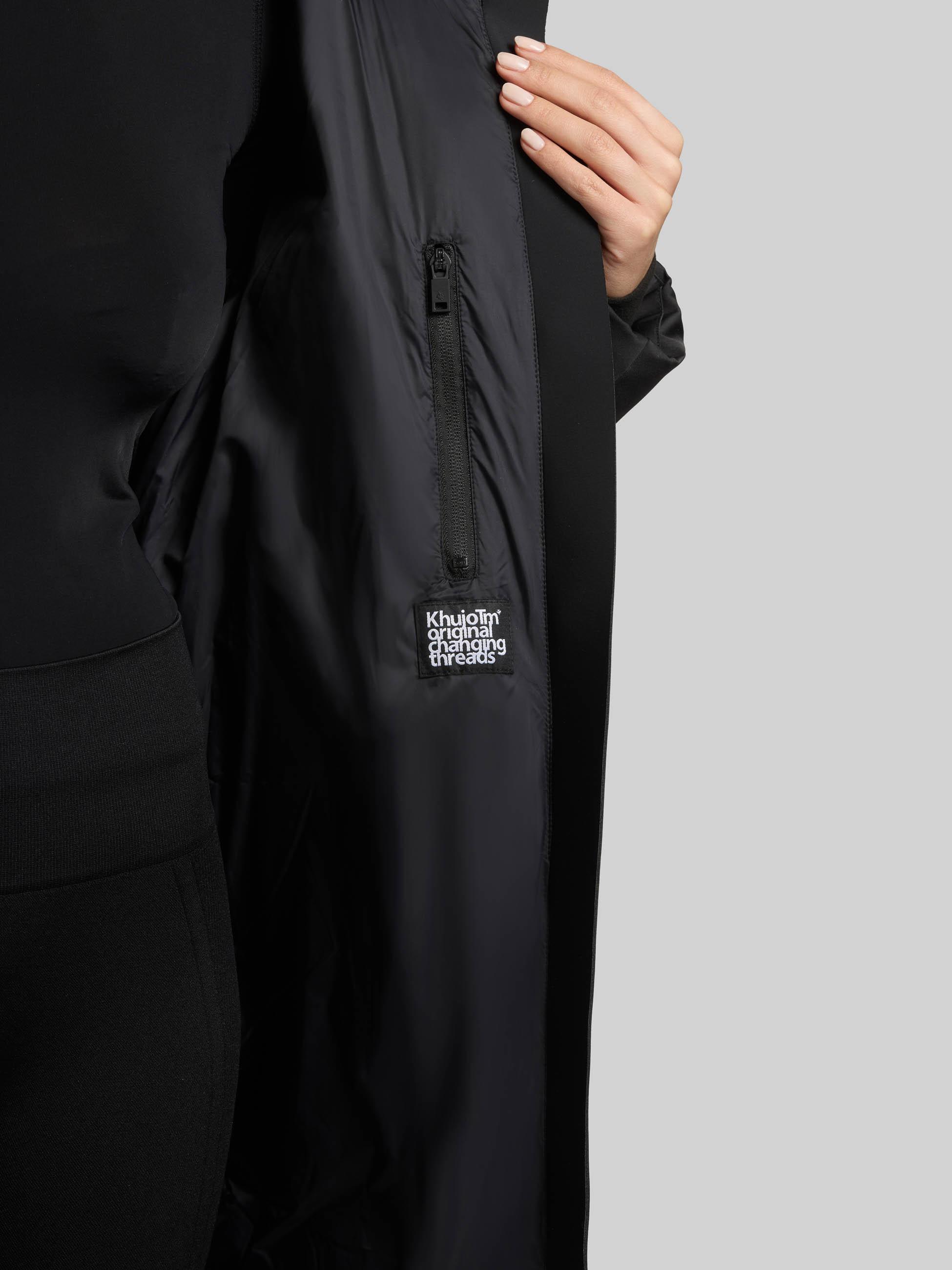 Wintermantel mit Kapuze "Luggs" Black