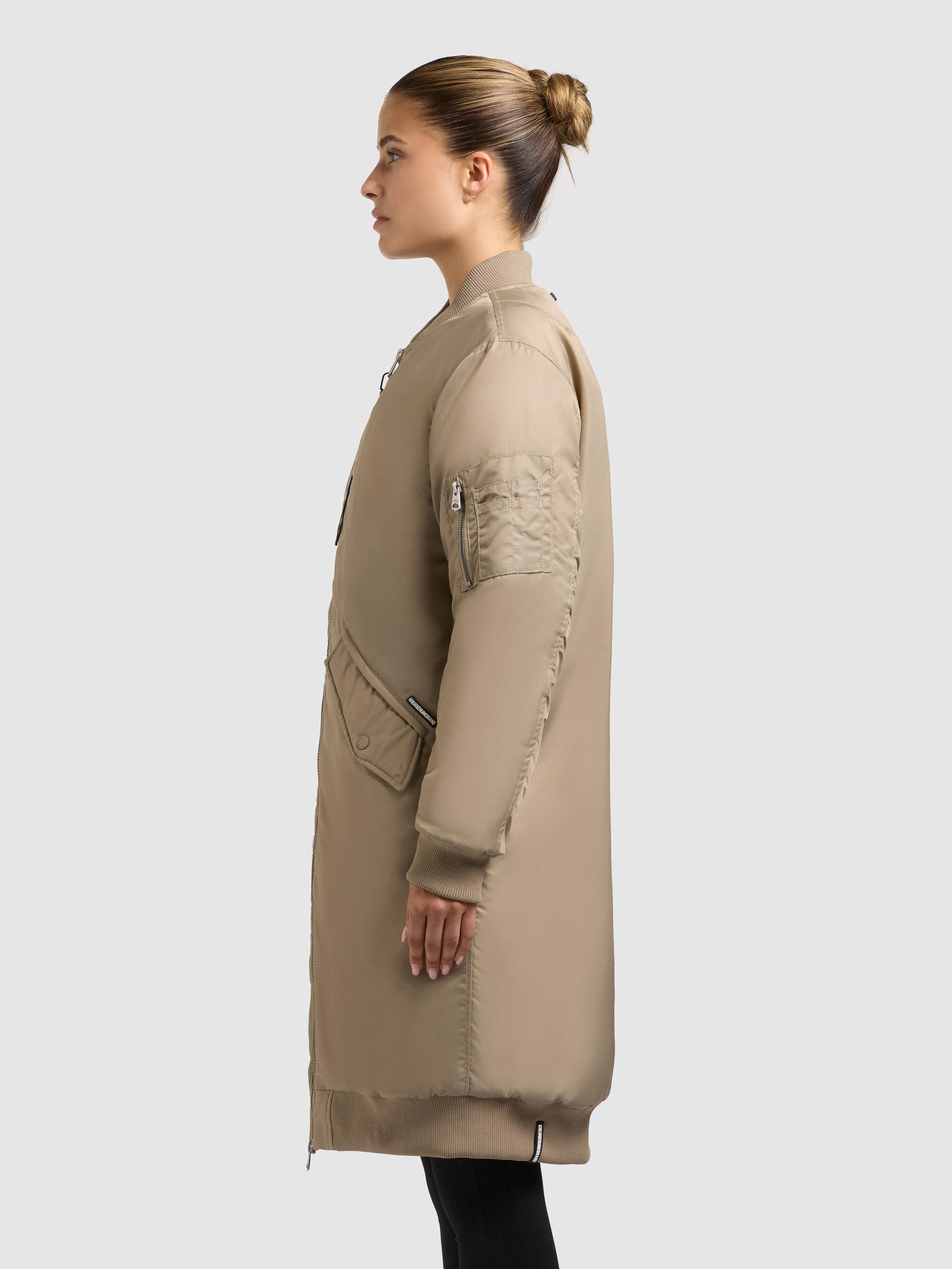 Wintermantel im Bomberjacken-Style "Lulu" Bomber Beige