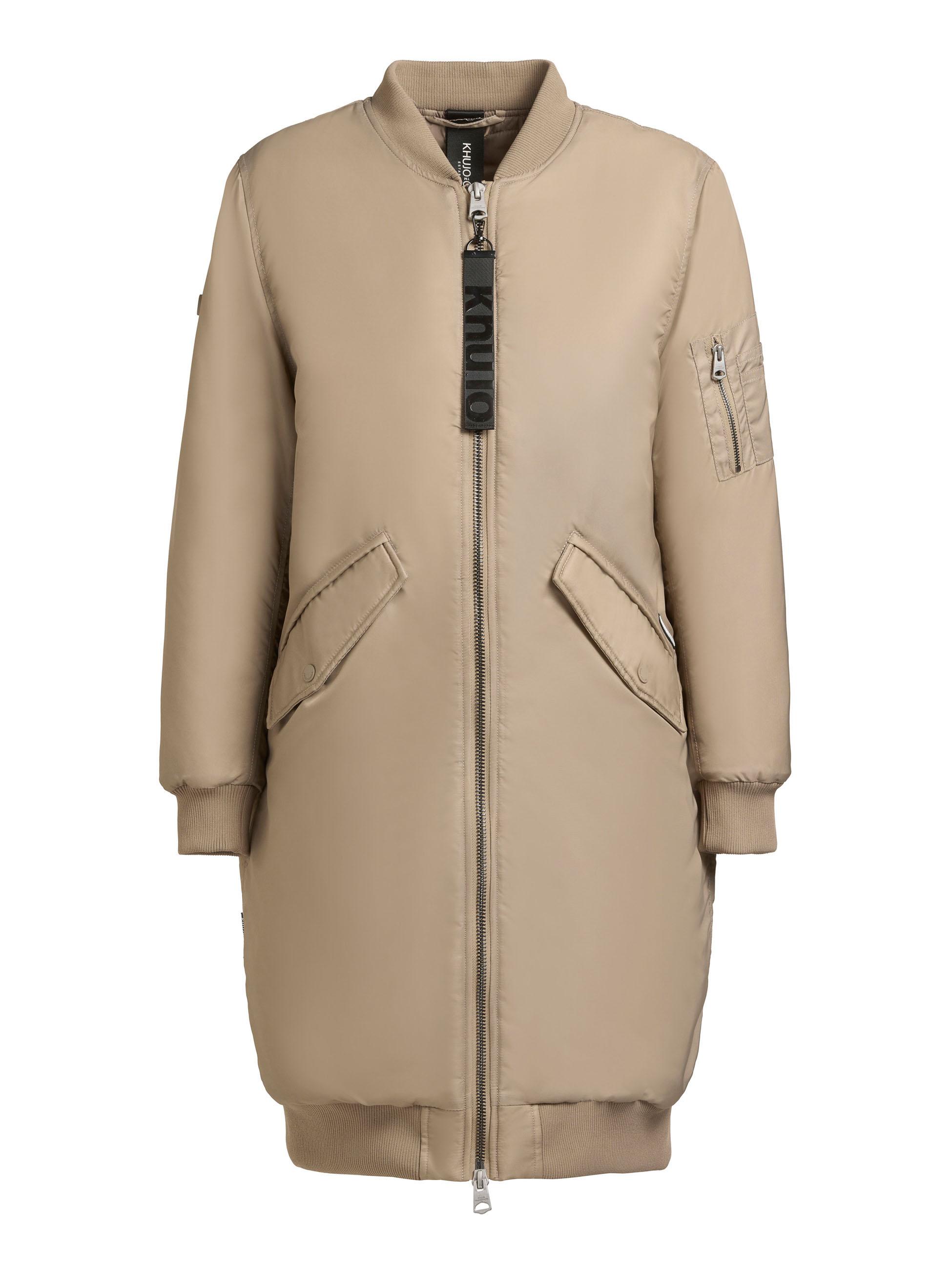 Wintermantel im Bomberjacken-Style "Lulu" Bomber Beige