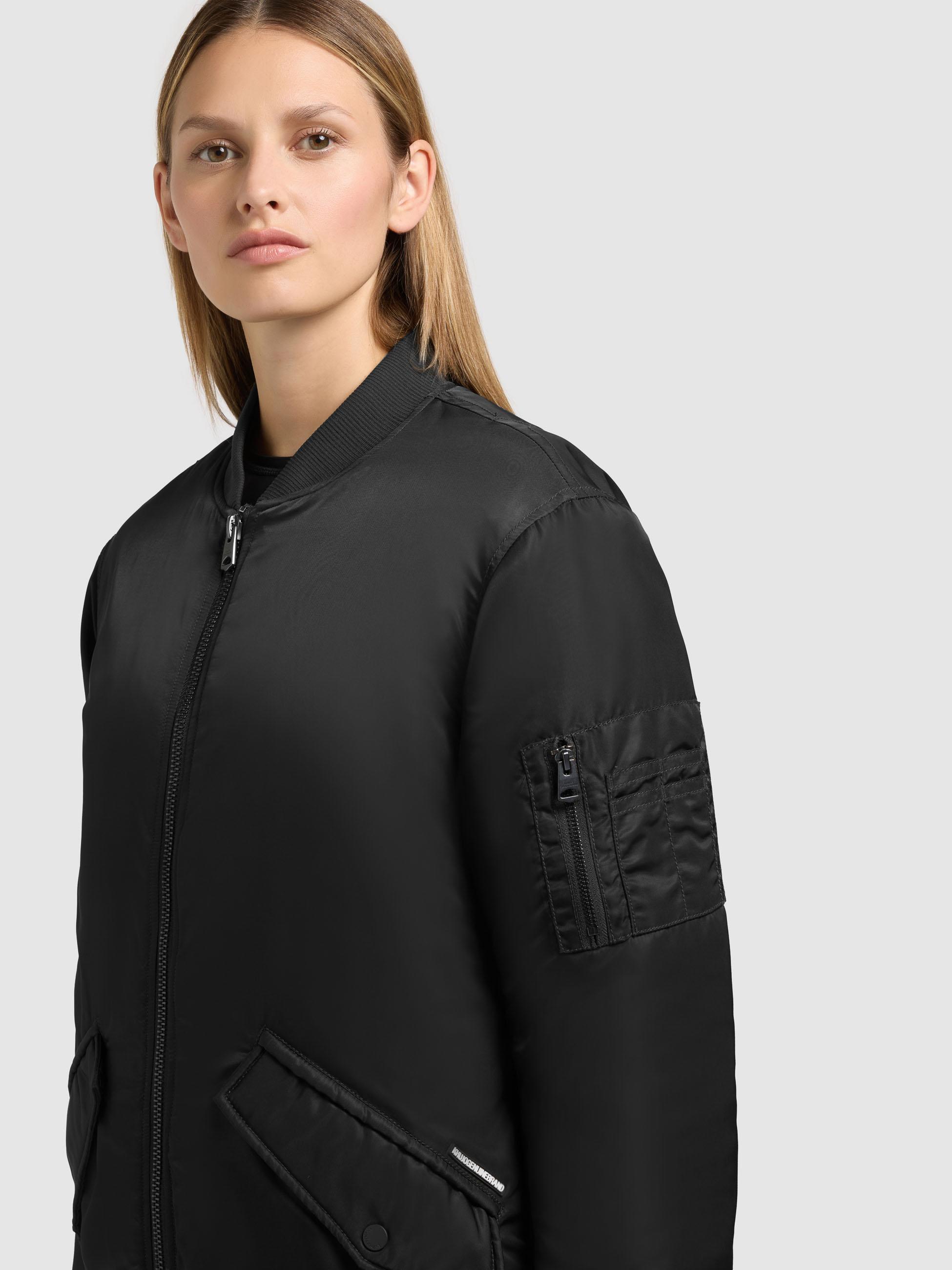 Wintermantel im Bomberjacken-Style "Lulu" Bomber Black