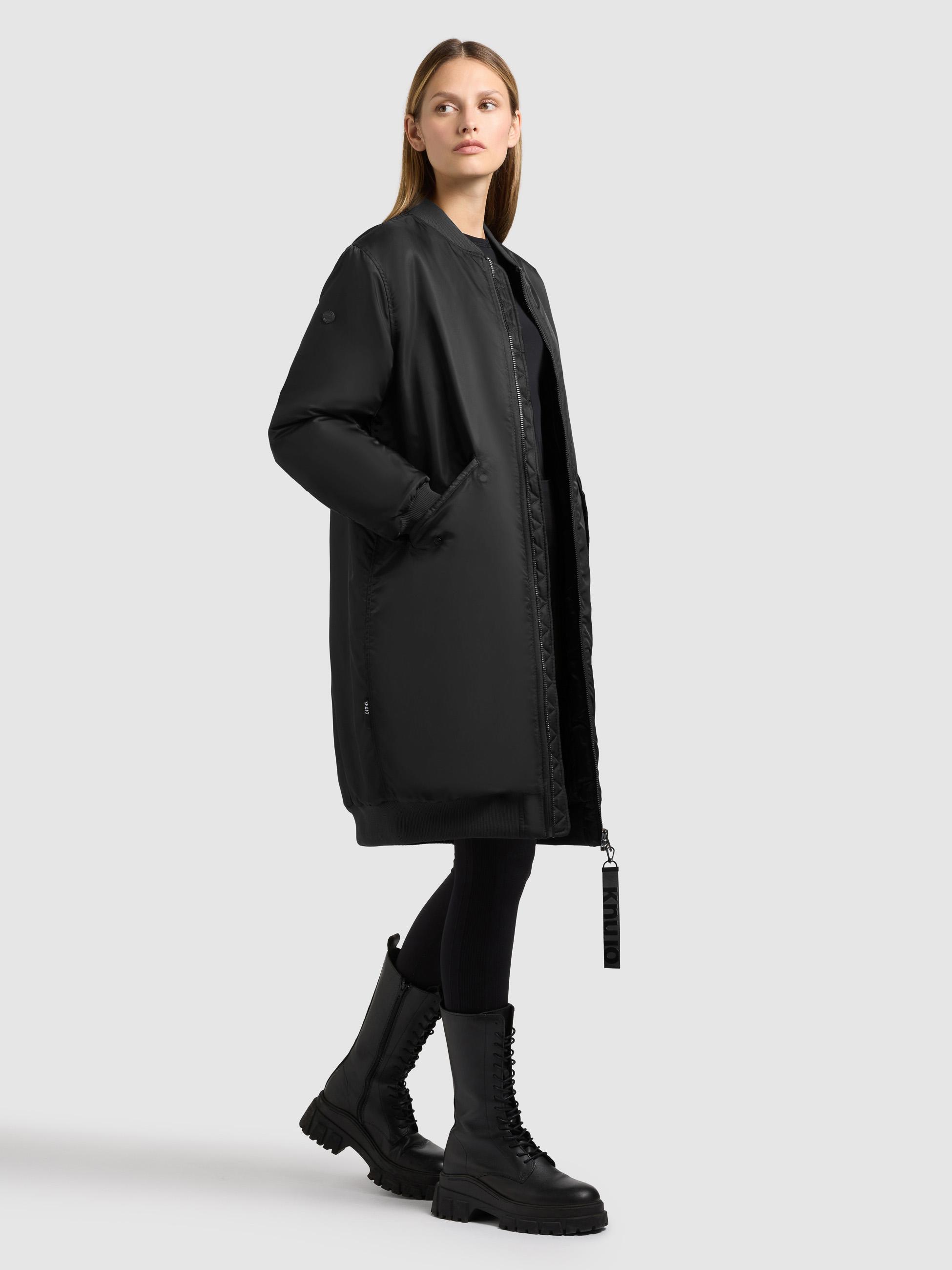 Wintermantel im Bomberjacken-Style "Lulu" Bomber Black