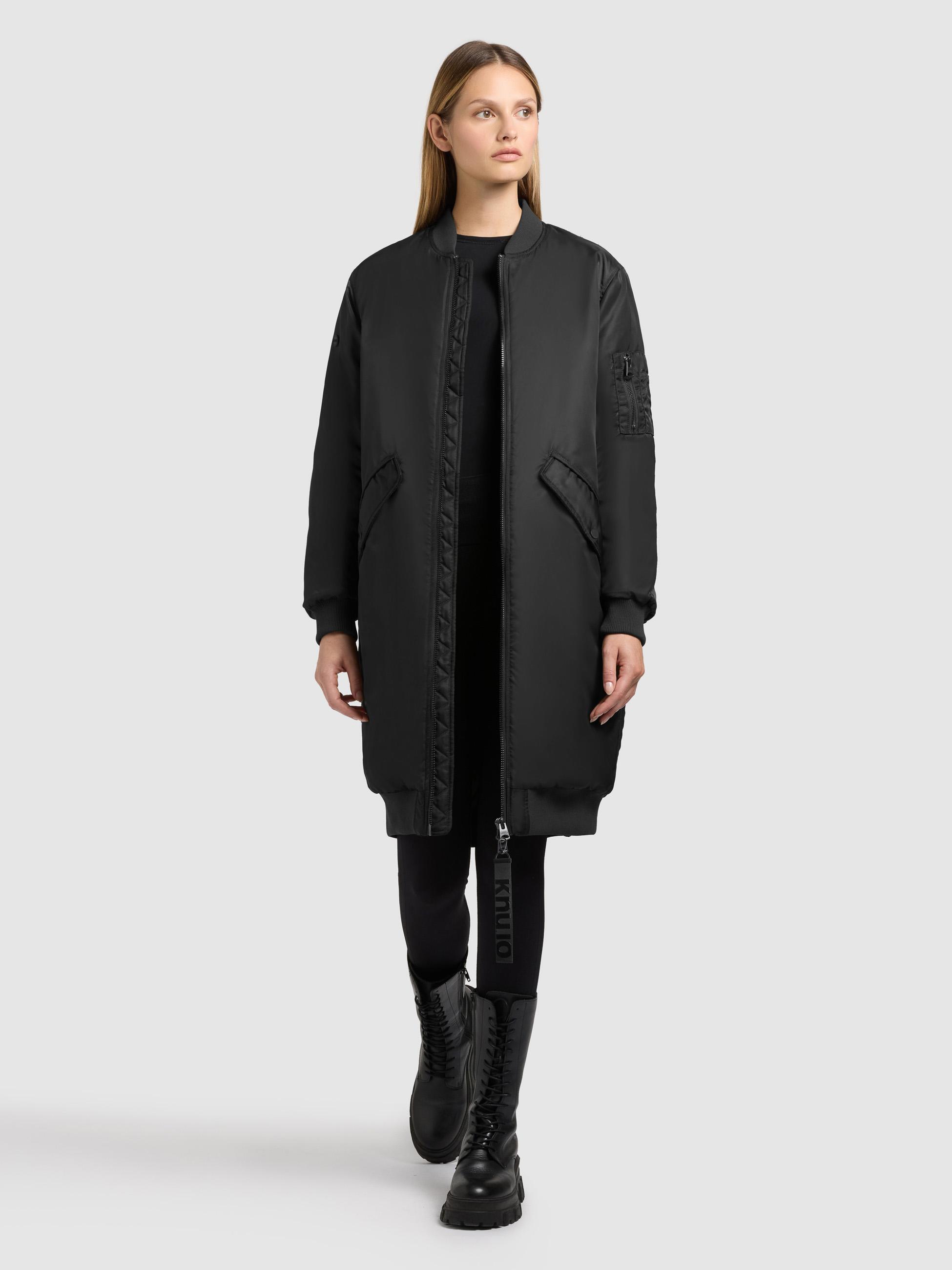 Wintermantel im Bomberjacken-Style "Lulu" Bomber Black