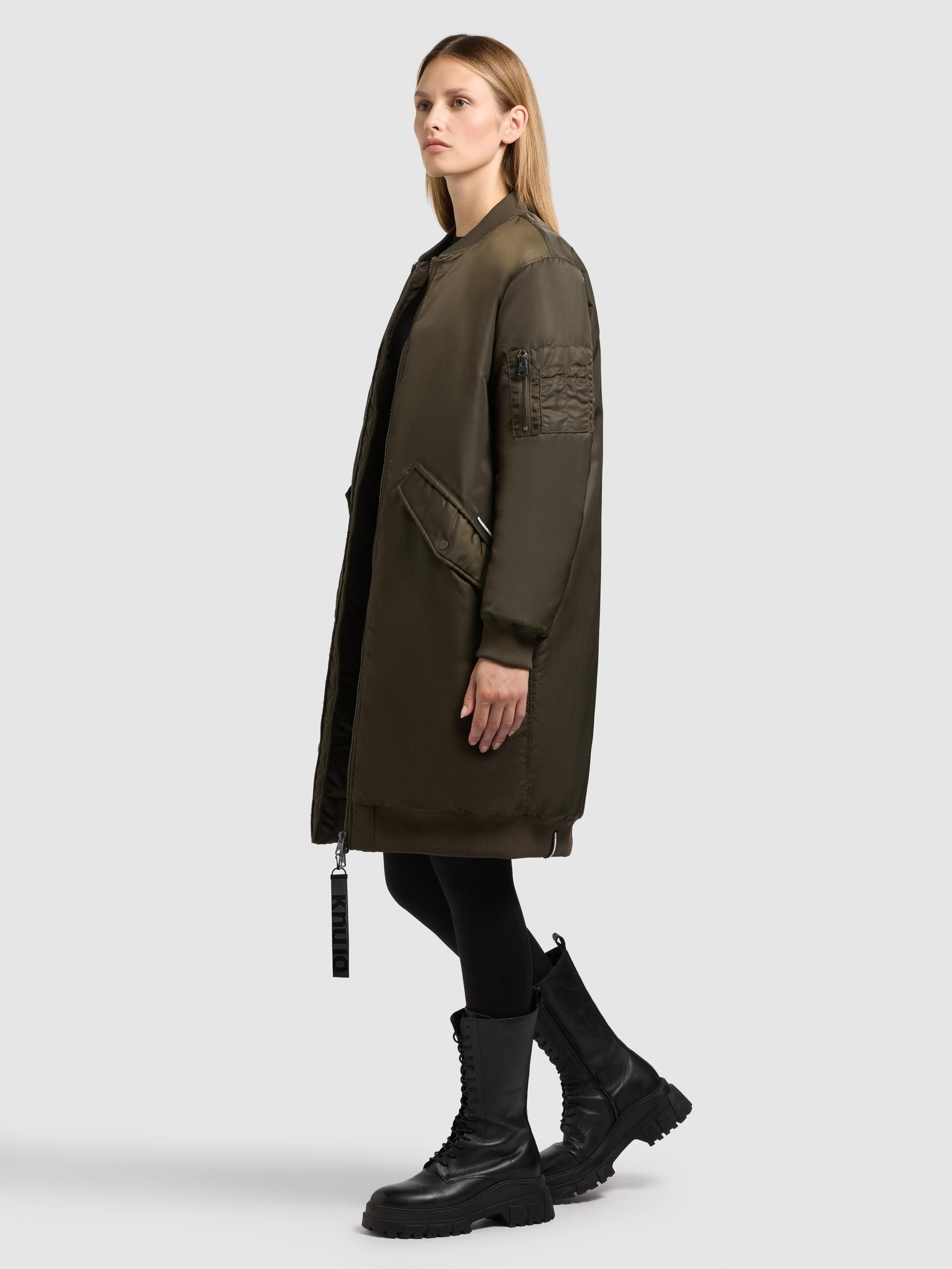 Wintermantel im Bomberjacken-Style "Lulu" Forest Green