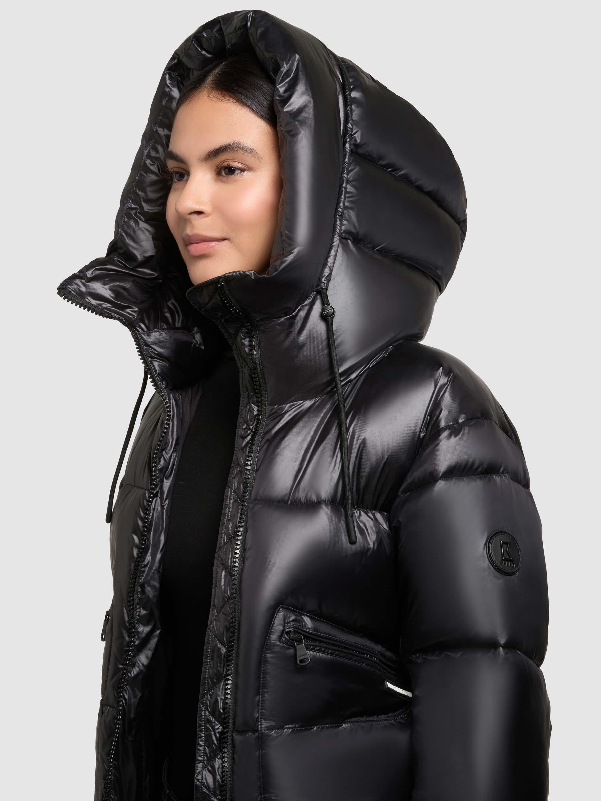 Winterjacke mit Kapuze "Luna" Black