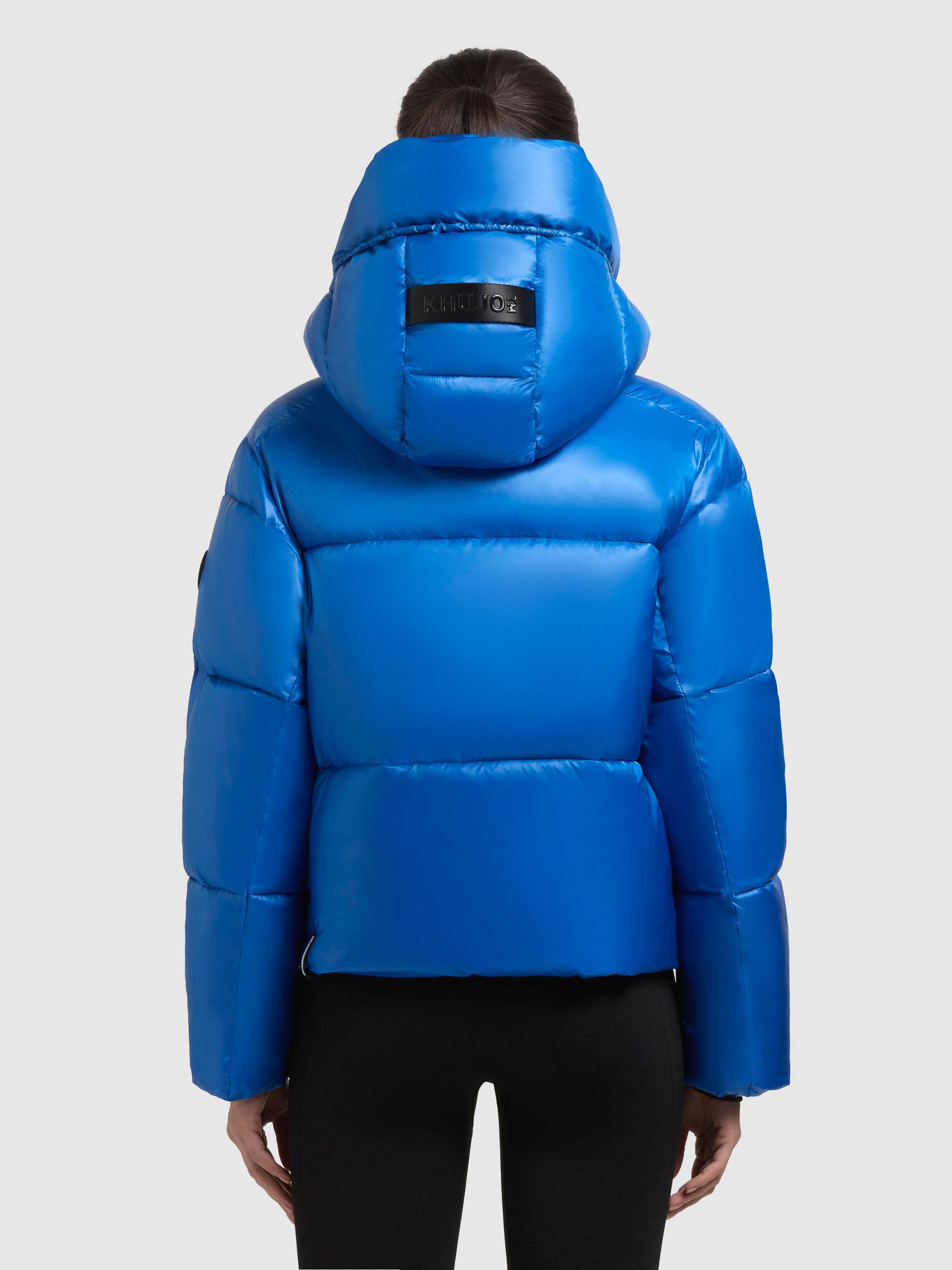 Winterjacke mit Kapuze "Luna" Royal Blue