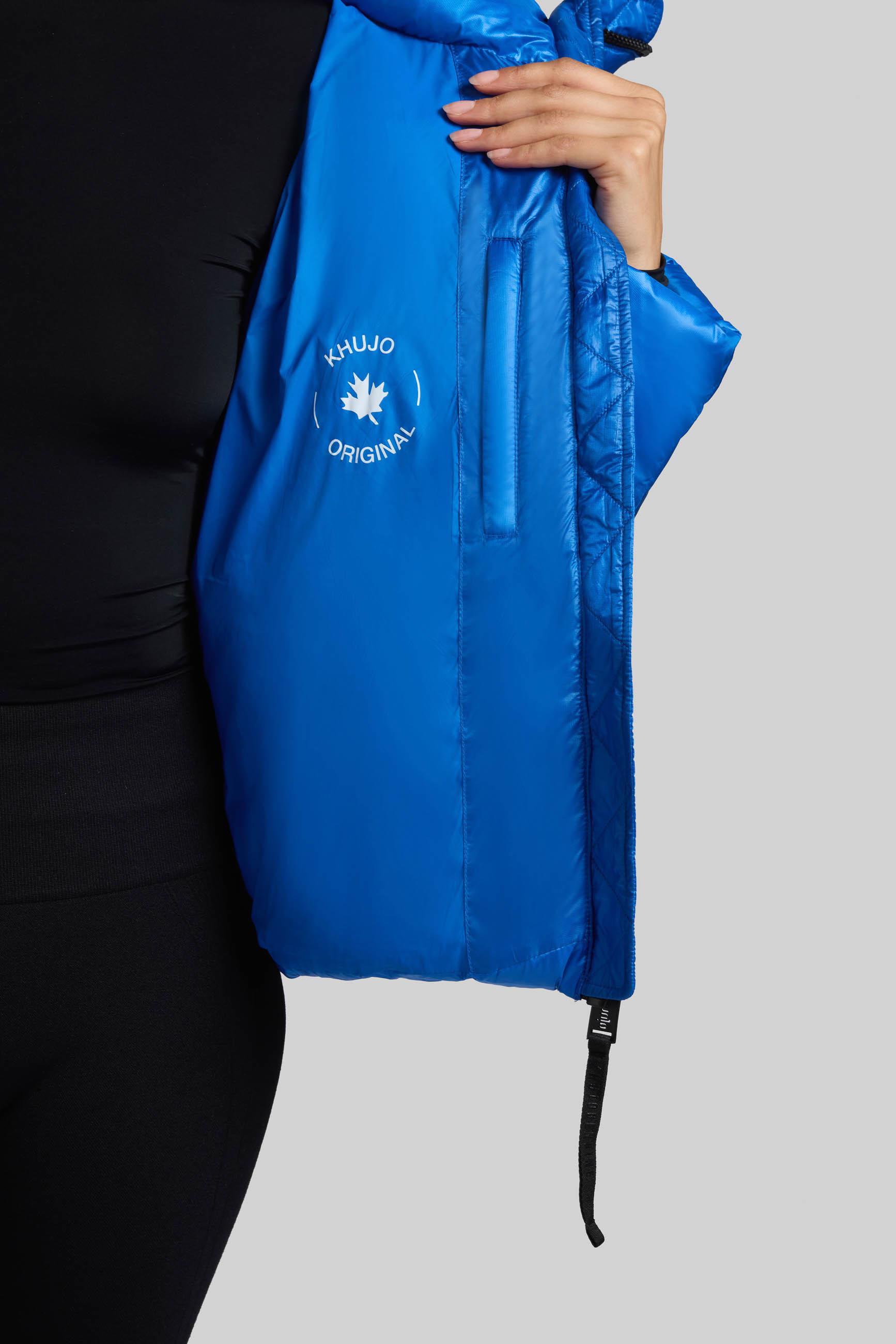 Winterjacke mit Kapuze "Luna" Royal Blue