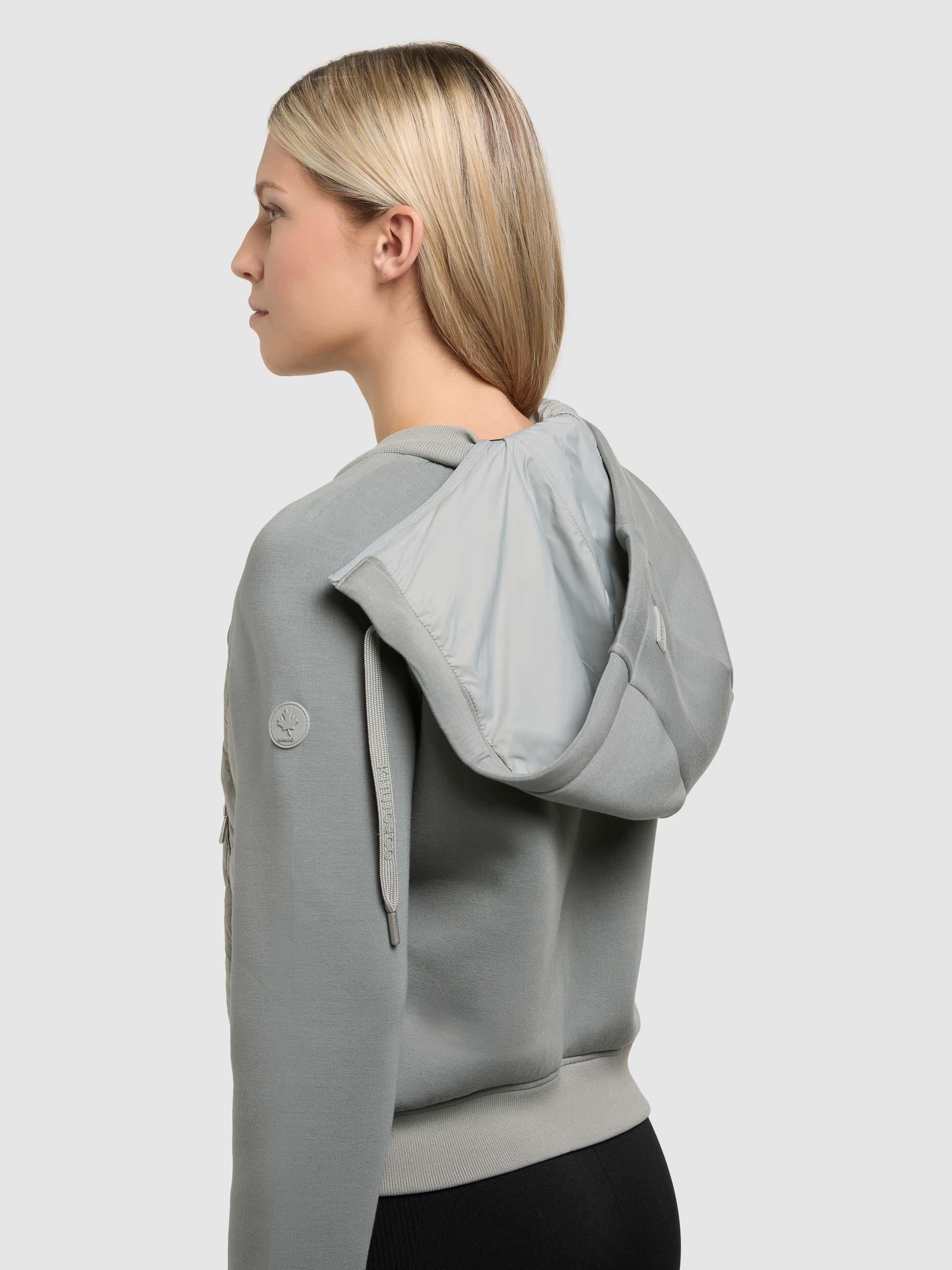 Gesteppte Bomberjacke für den Übergang "Malaya" Cloud Green