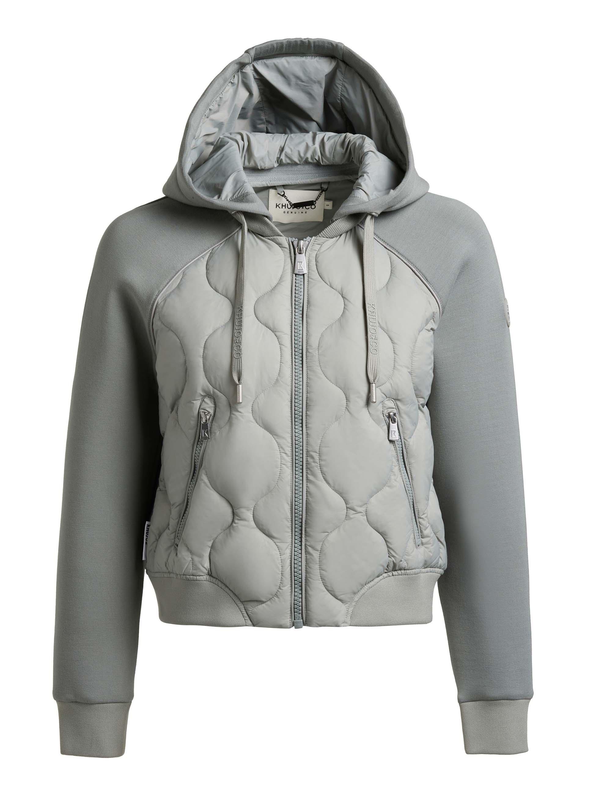 Gesteppte Bomberjacke für den Übergang "Malaya" Cloud Green