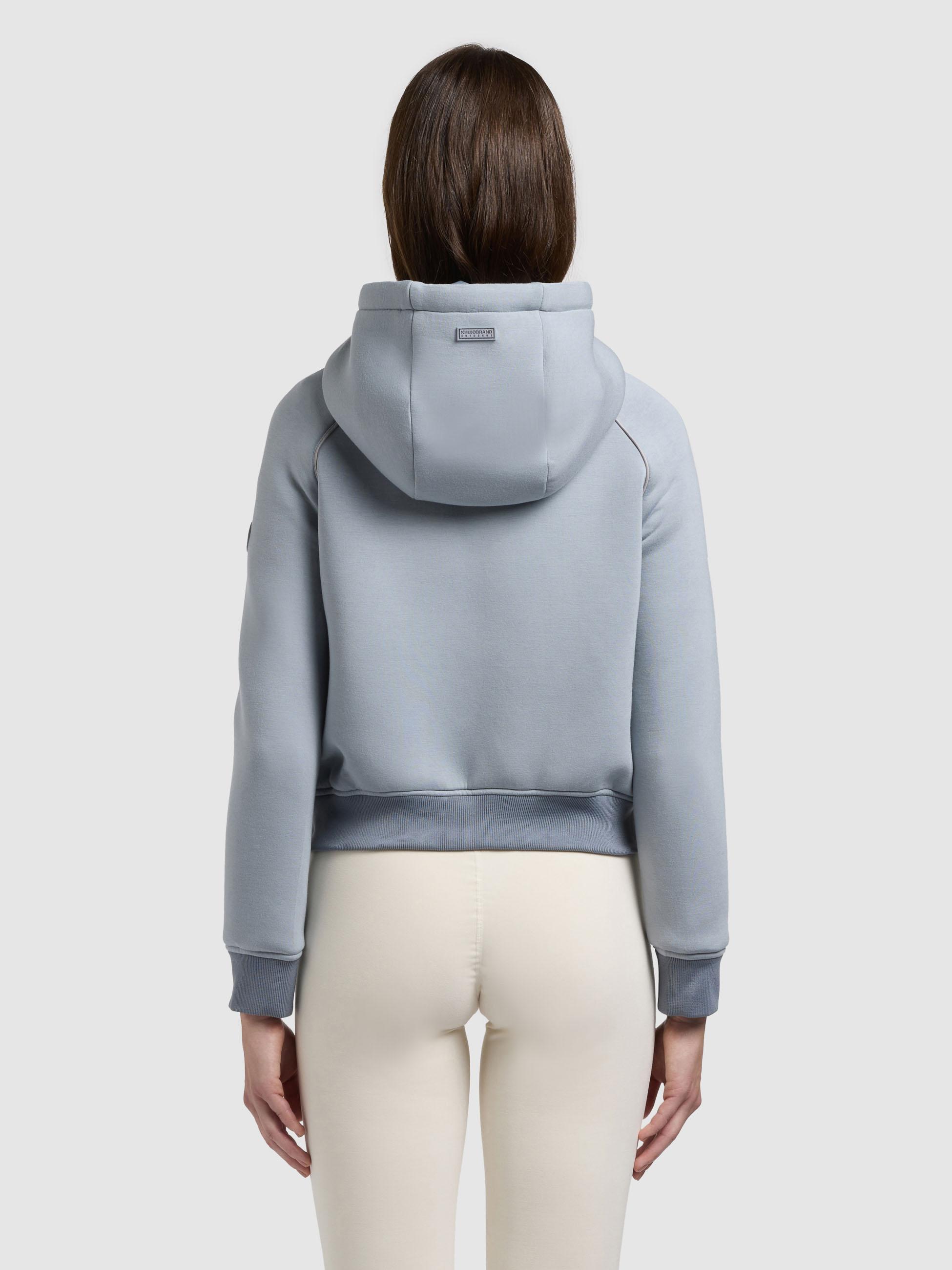 Gesteppte Bomberjacke für den Übergang "Malaya" Misty Blue