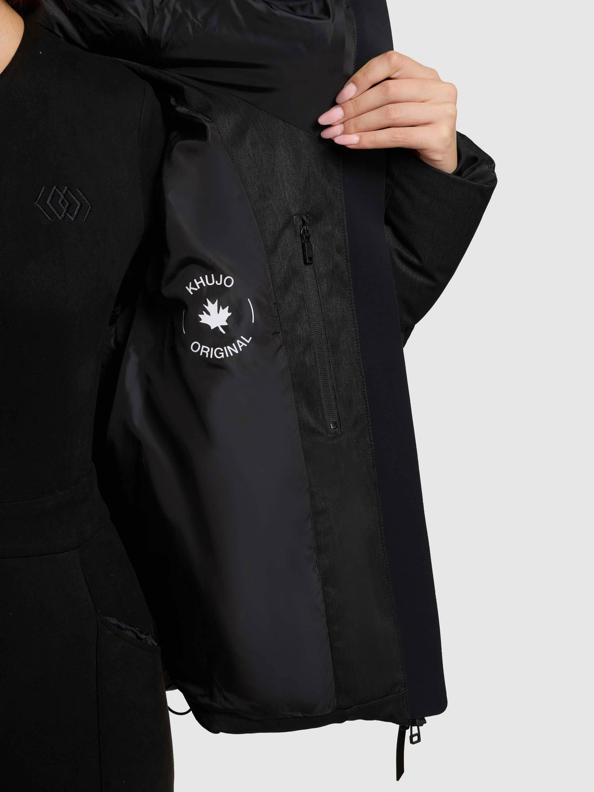 Winter Steppjacke mit Kapuze "Milly" Black
