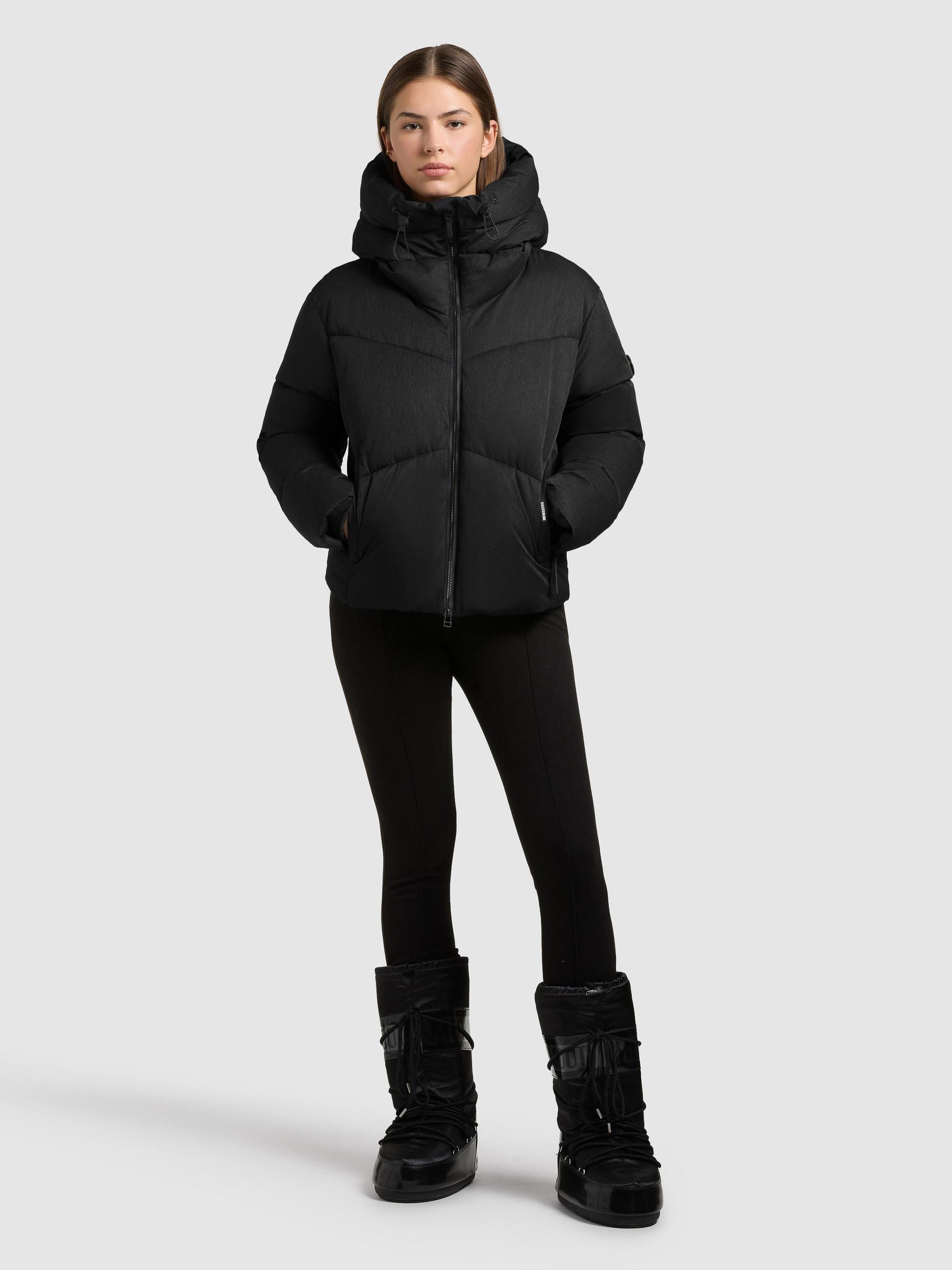 Winter Steppjacke mit Kapuze "Milly" Black