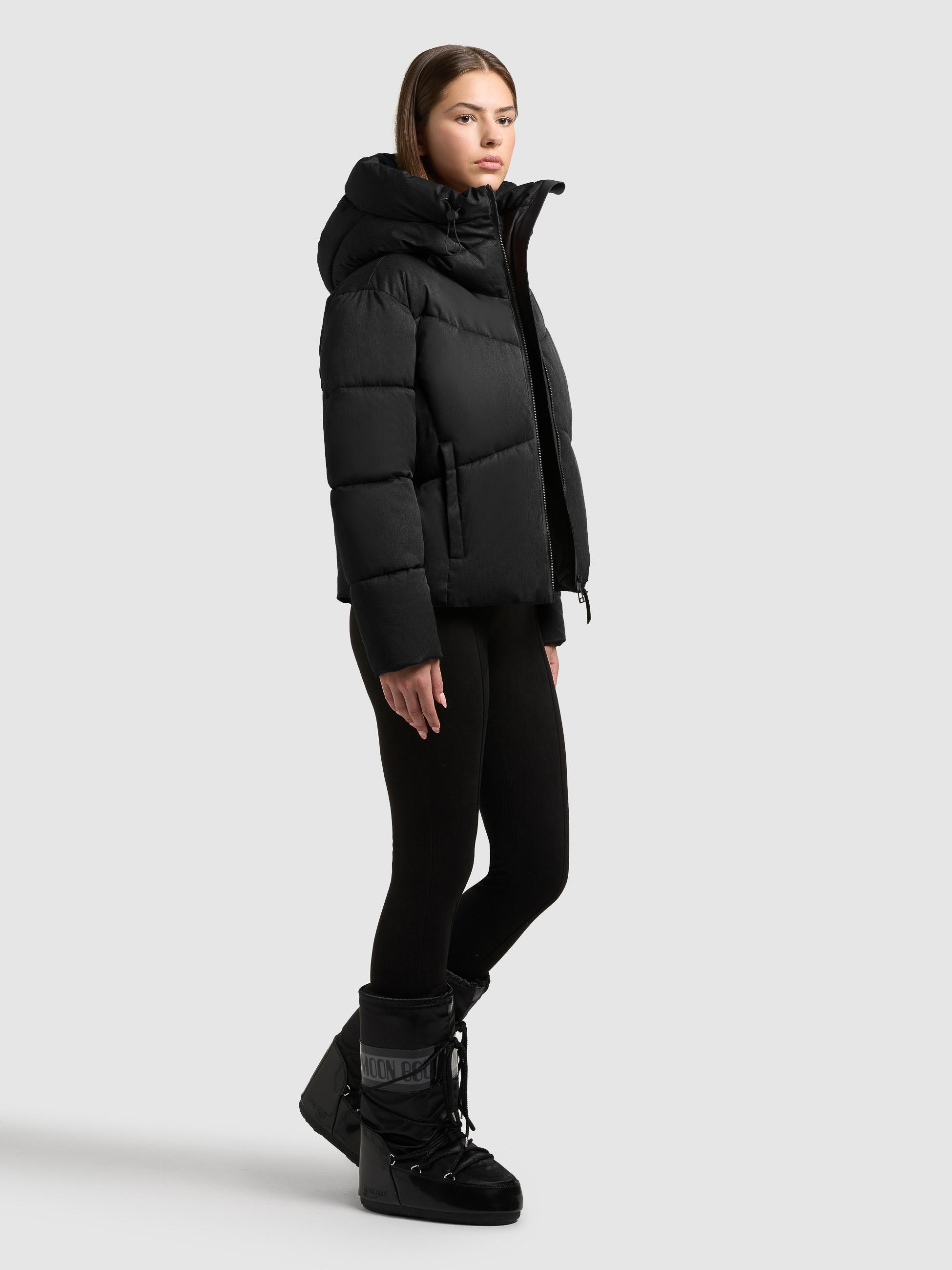 Winter Steppjacke mit Kapuze "Milly" Black