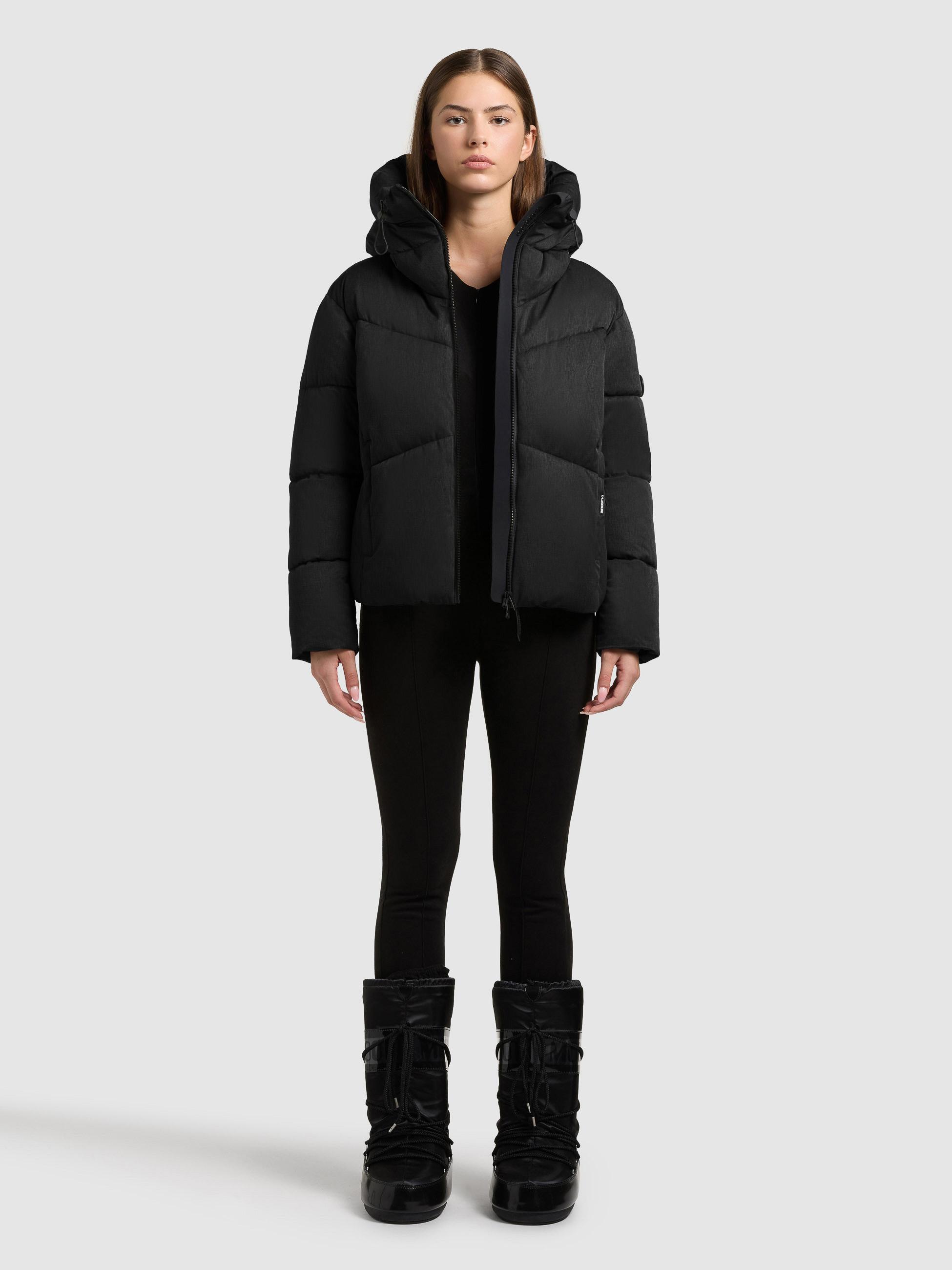 Winter Steppjacke mit Kapuze "Milly" Black