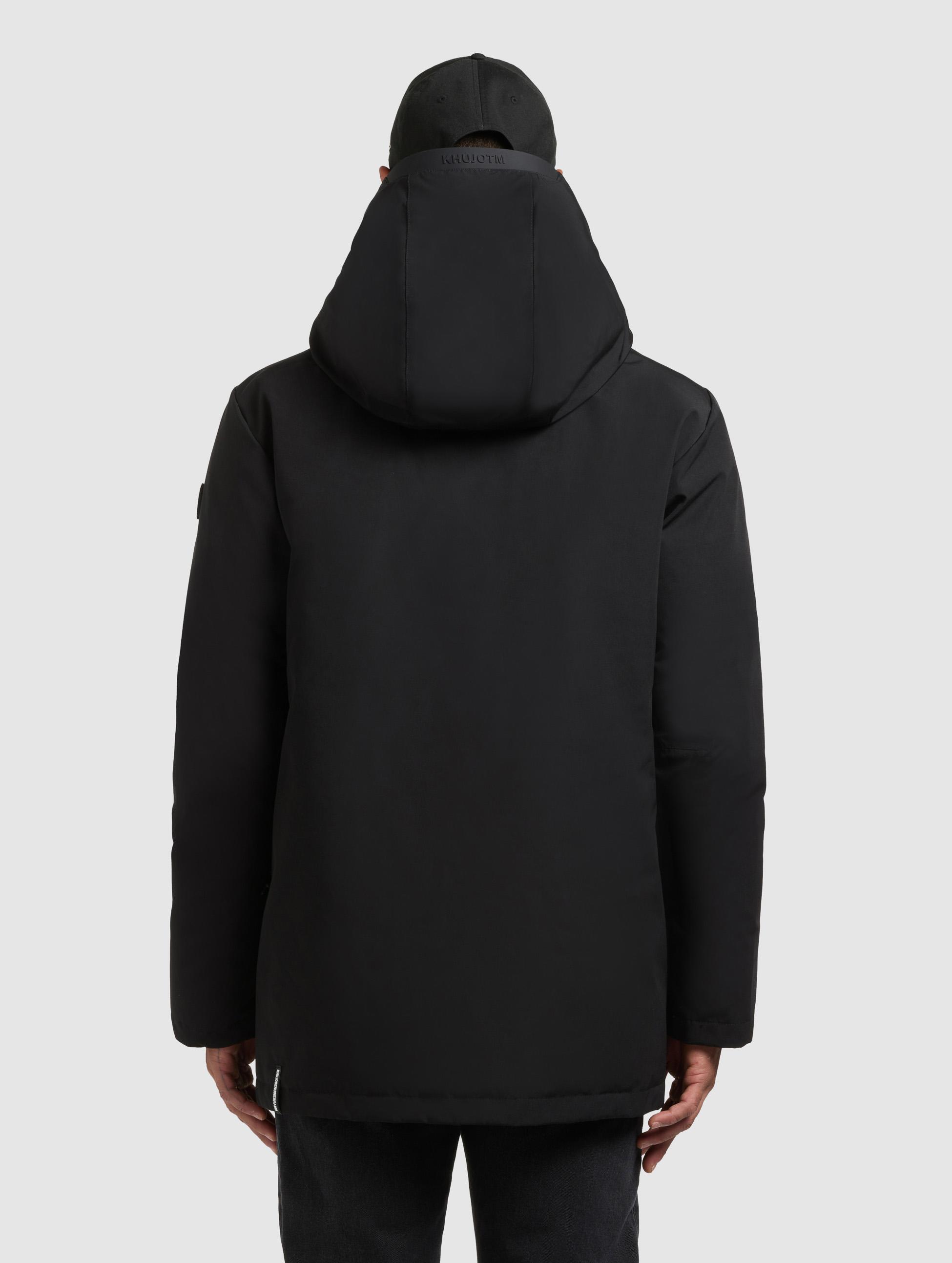 Warme Winter Kurzmantel "Nedd" Black