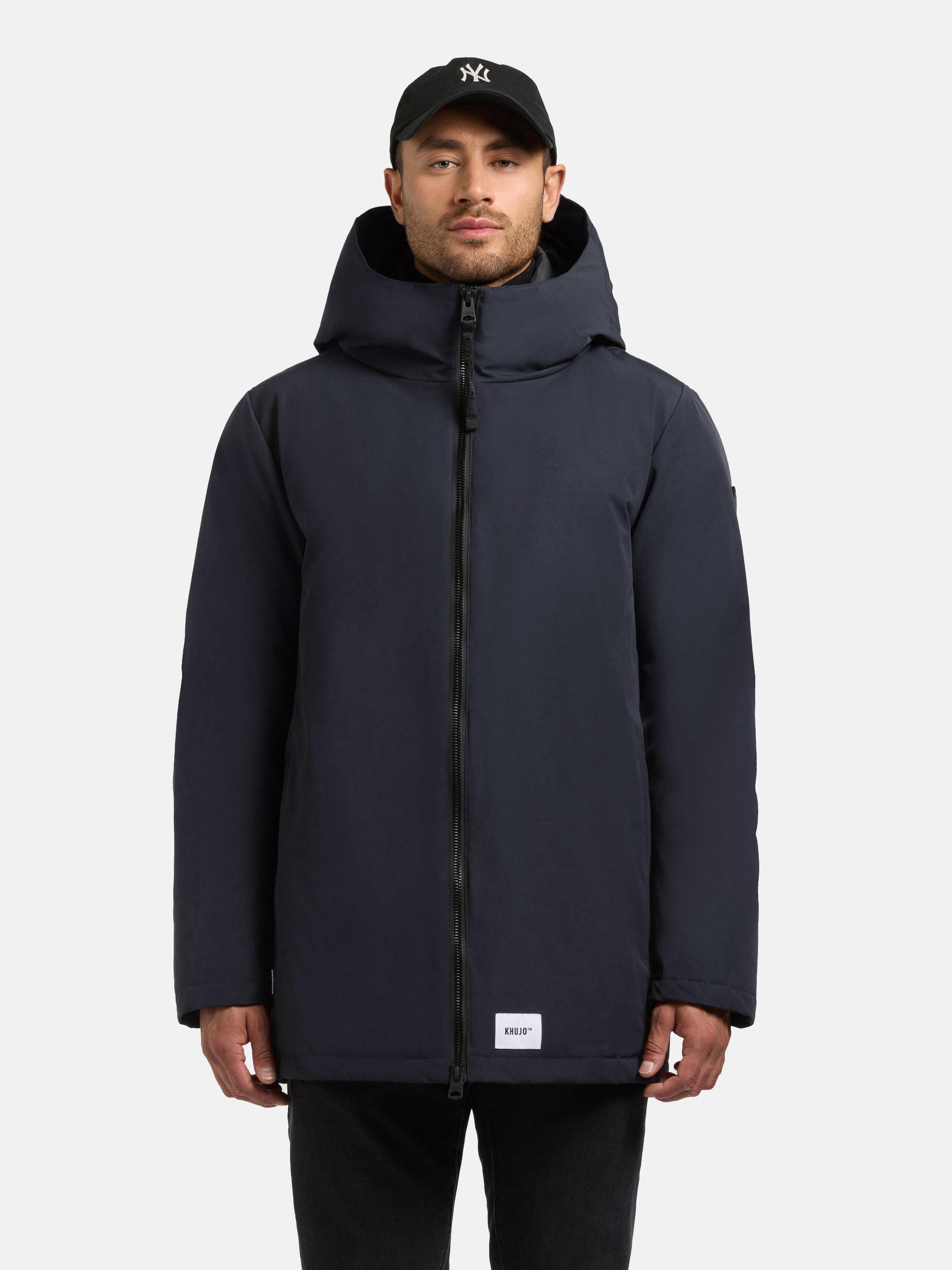 Warme Winter Kurzmantel "Nedd" Port Blue