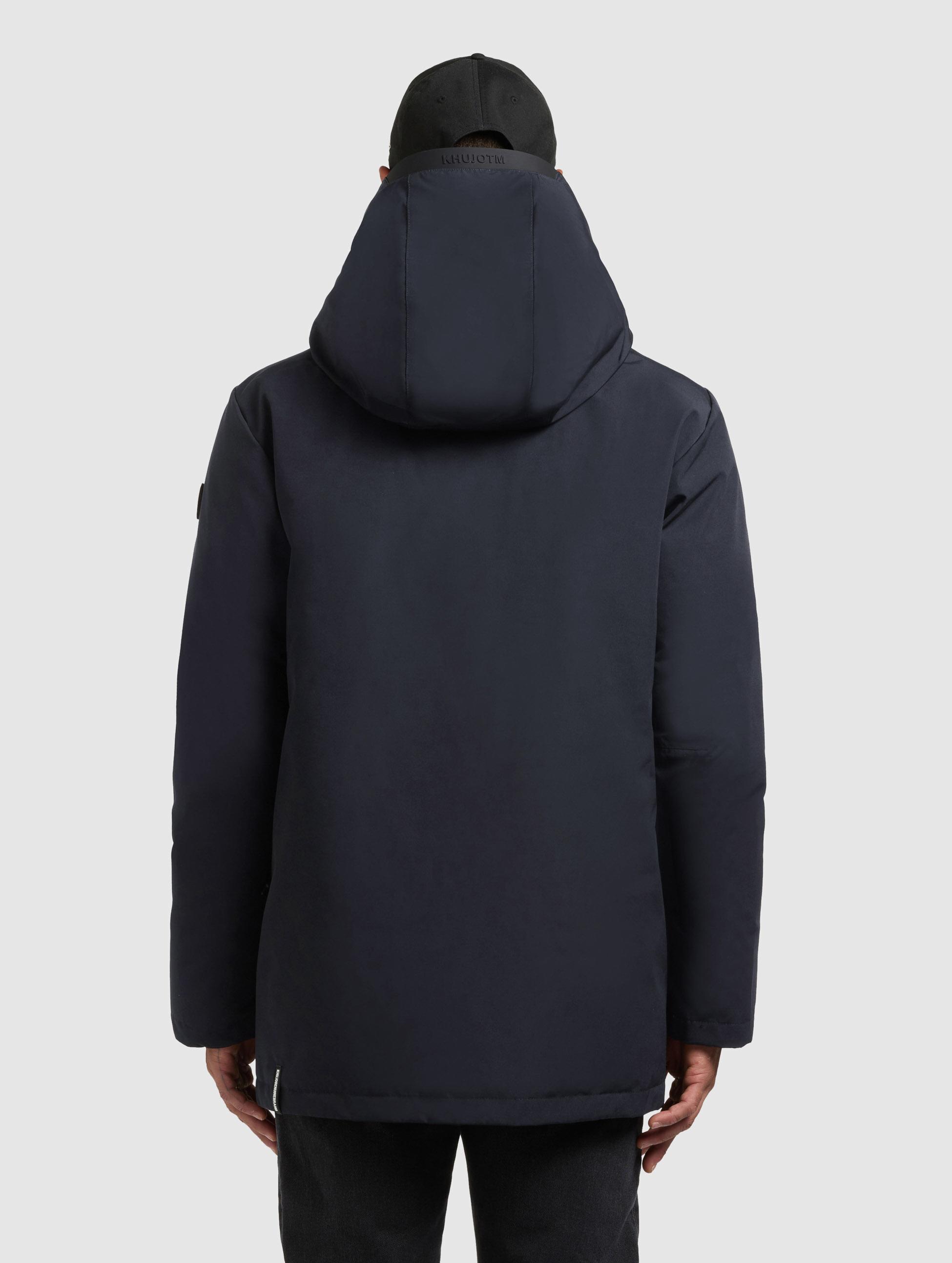 Warme Winter Kurzmantel "Nedd" Port Blue