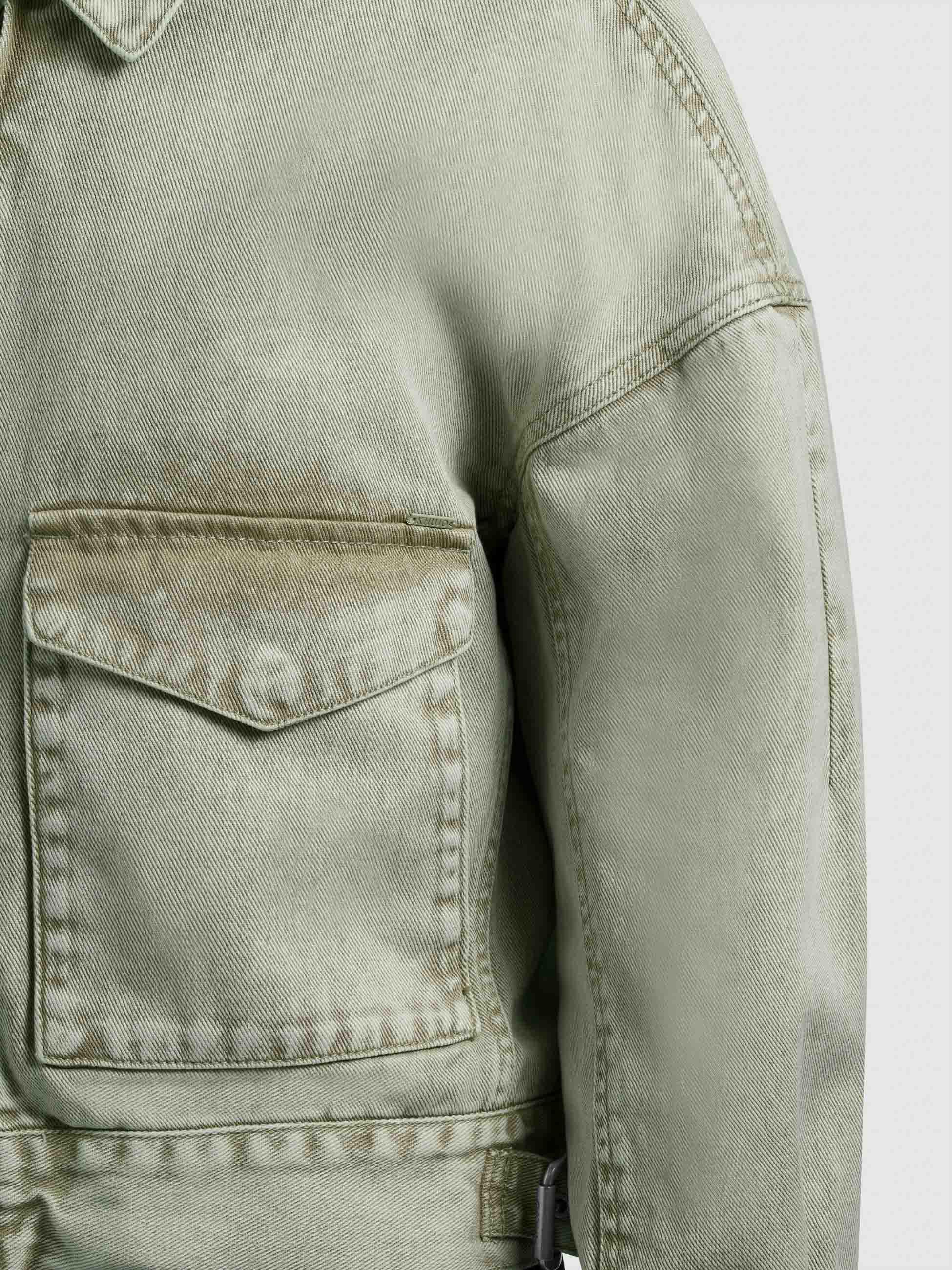 Oversize Jeansjacke "Nelina" Seagreen
