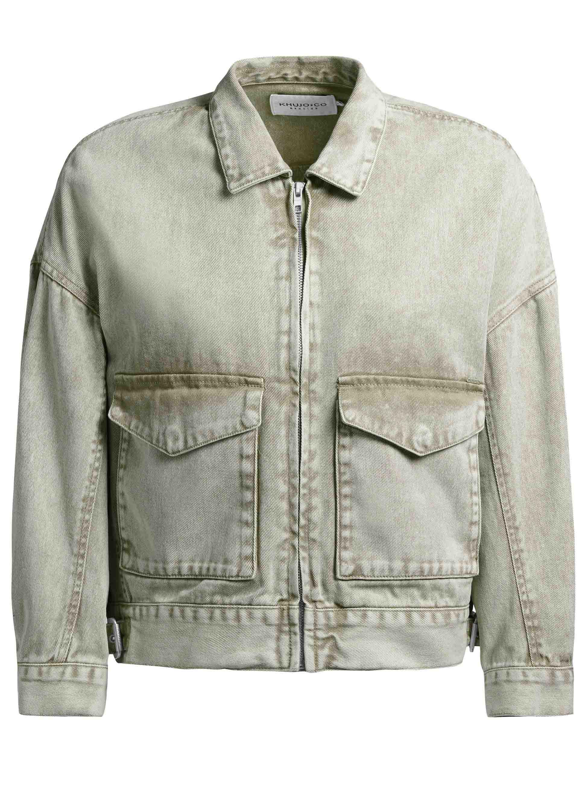 Oversize Jeansjacke "Nelina" Seagreen