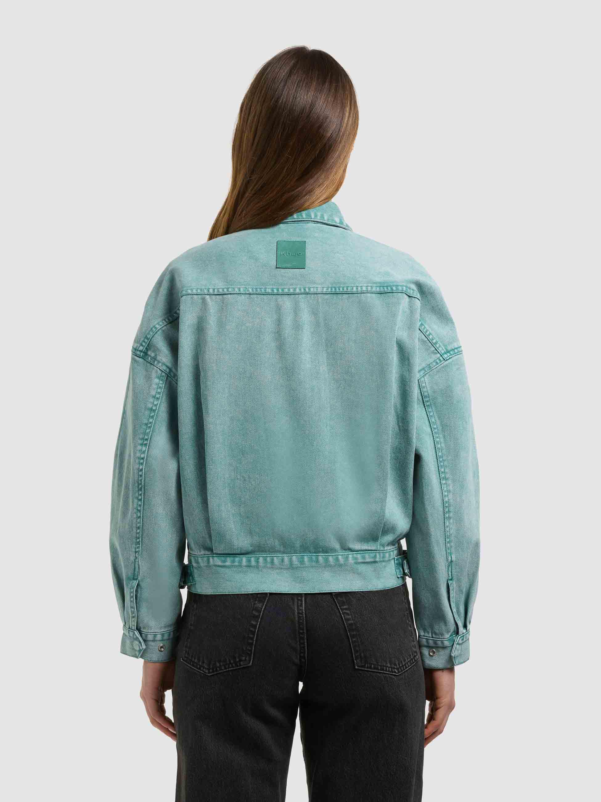 Oversize Jeansjacke "Nelina" Teal