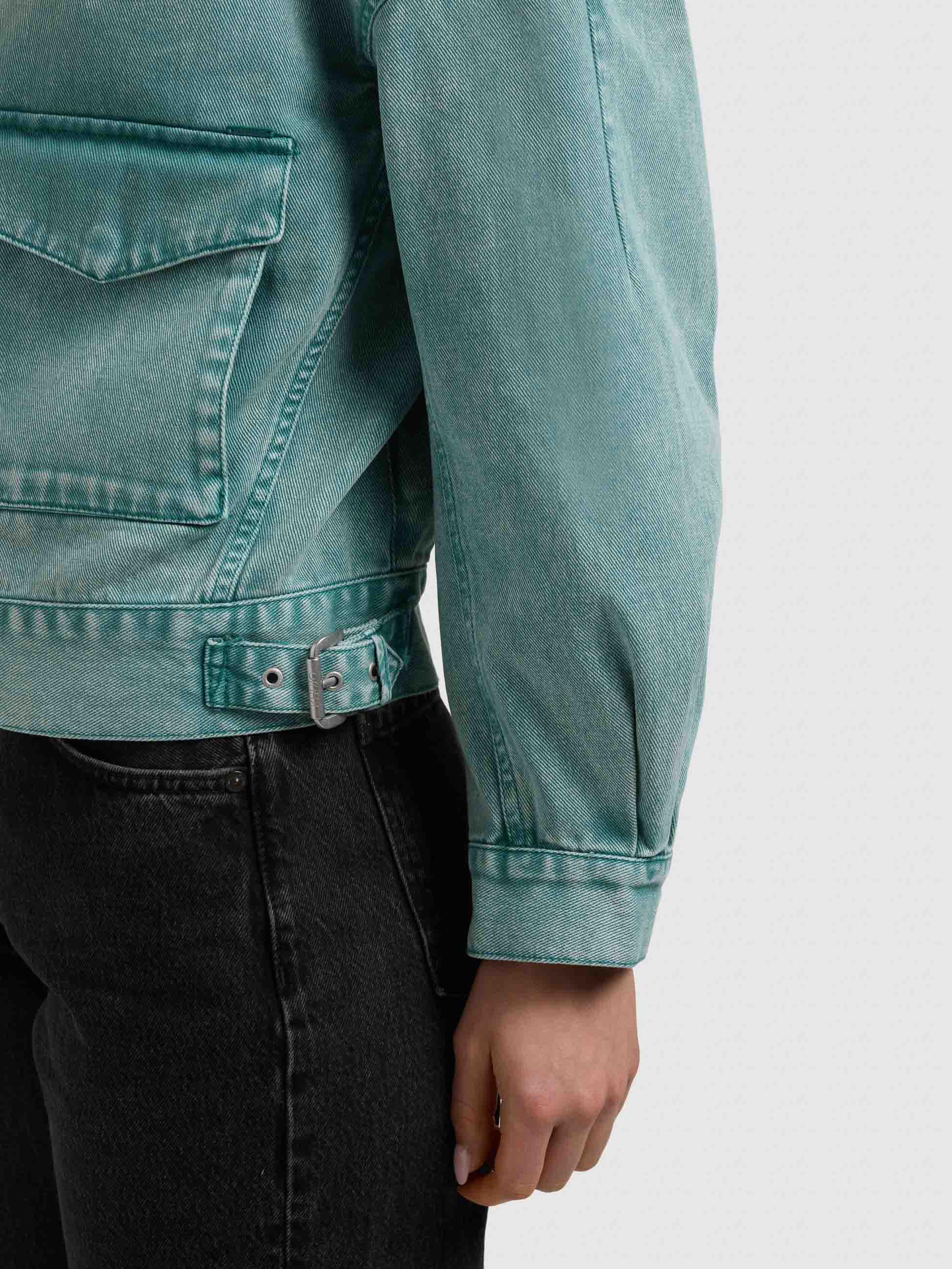 Oversize Jeansjacke "Nelina" Teal