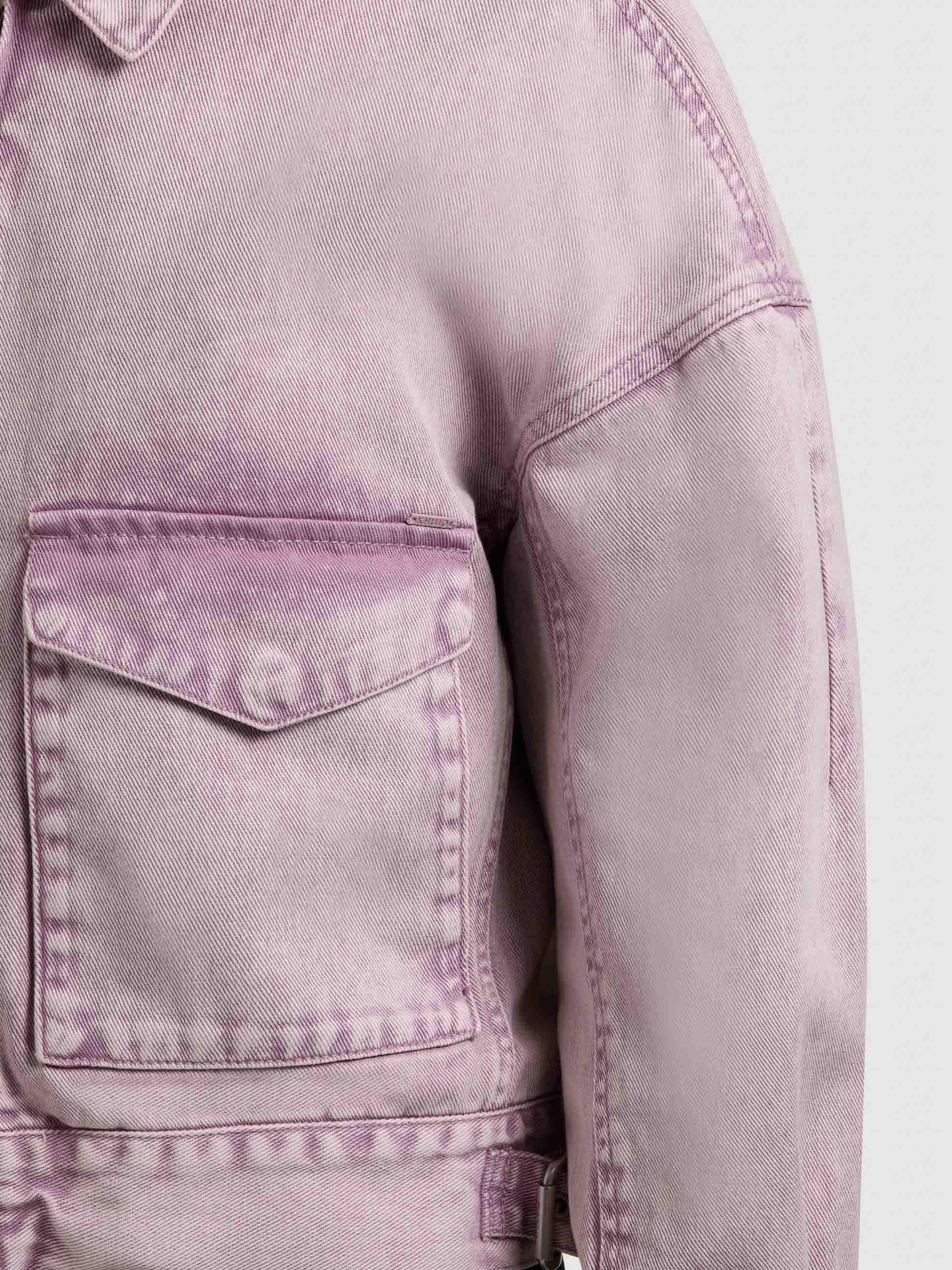 Oversize Jeansjacke "Nelina" Violet