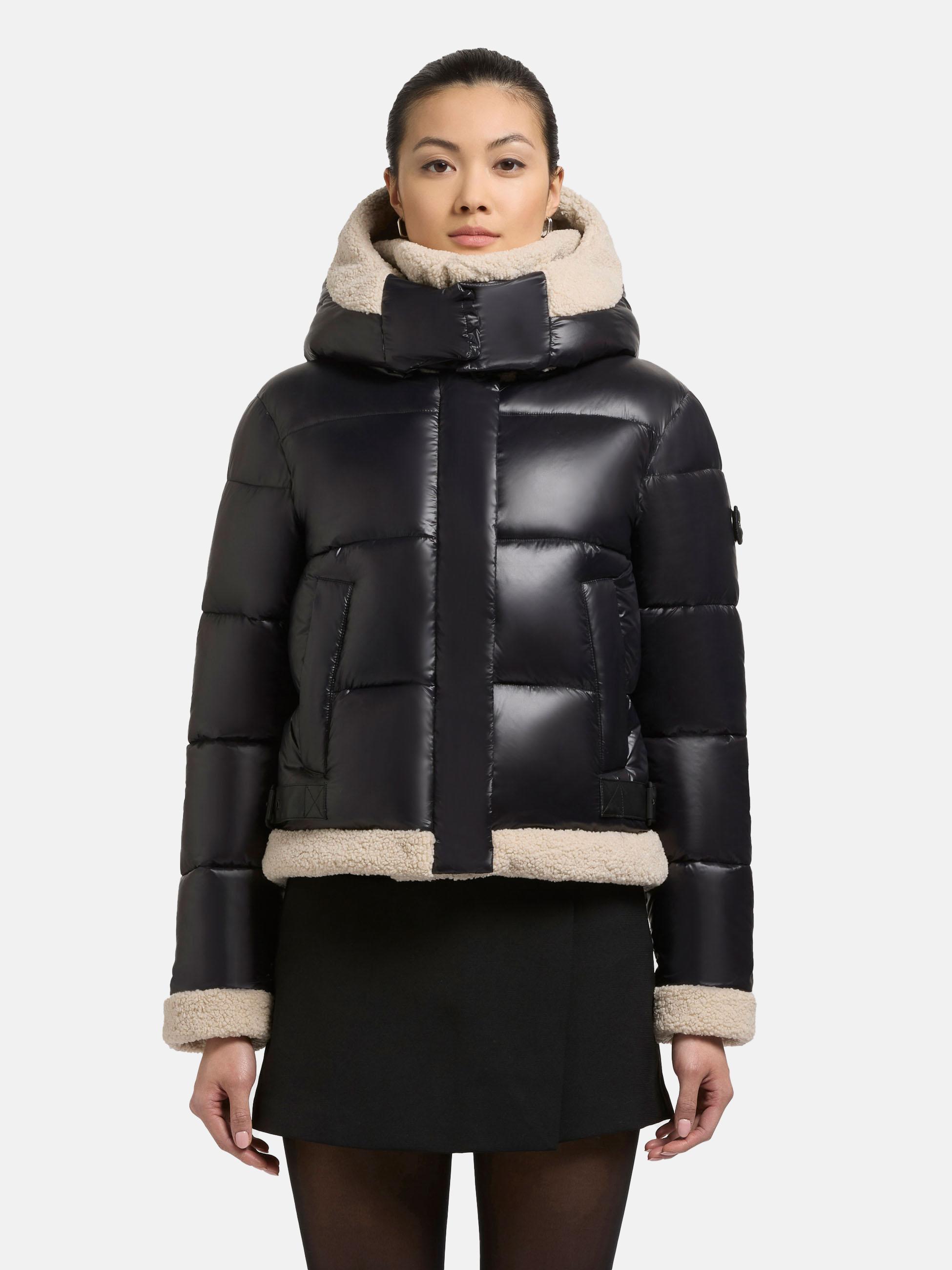 Winterjacke mit Kapuze "Nessie2" Black