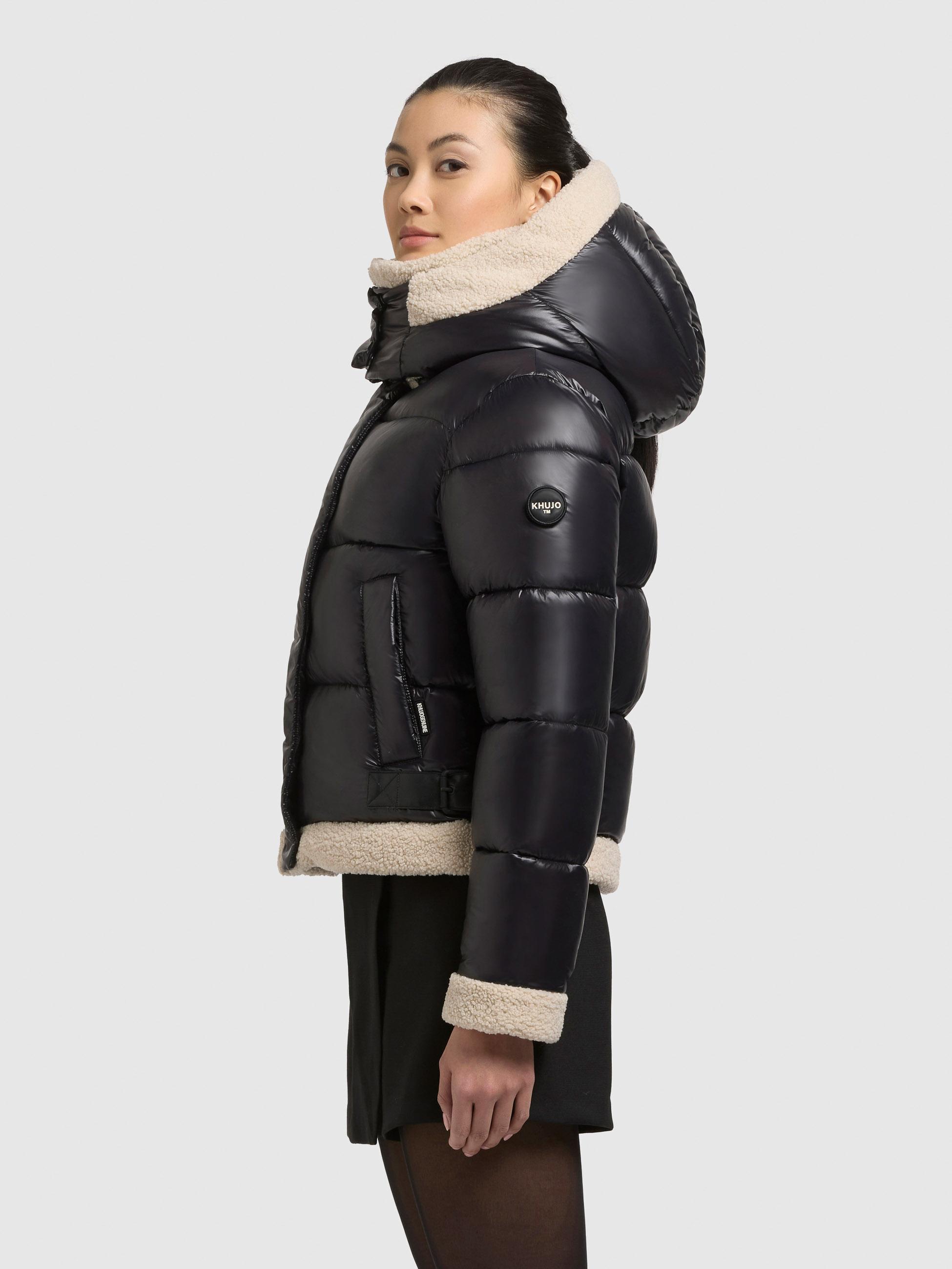 Winterjacke mit Kapuze "Nessie2" Black