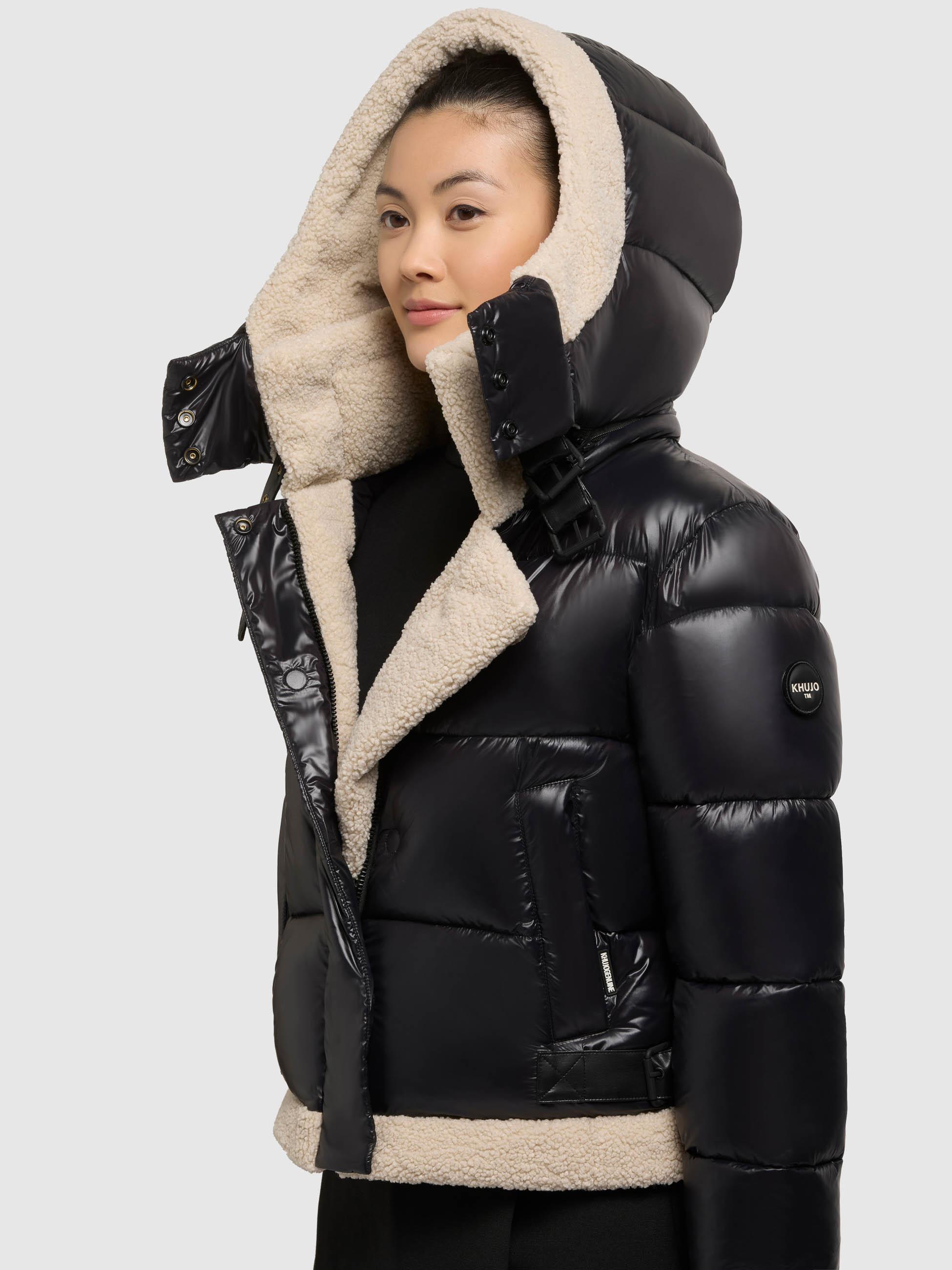 Winterjacke mit Kapuze "Nessie2" Black