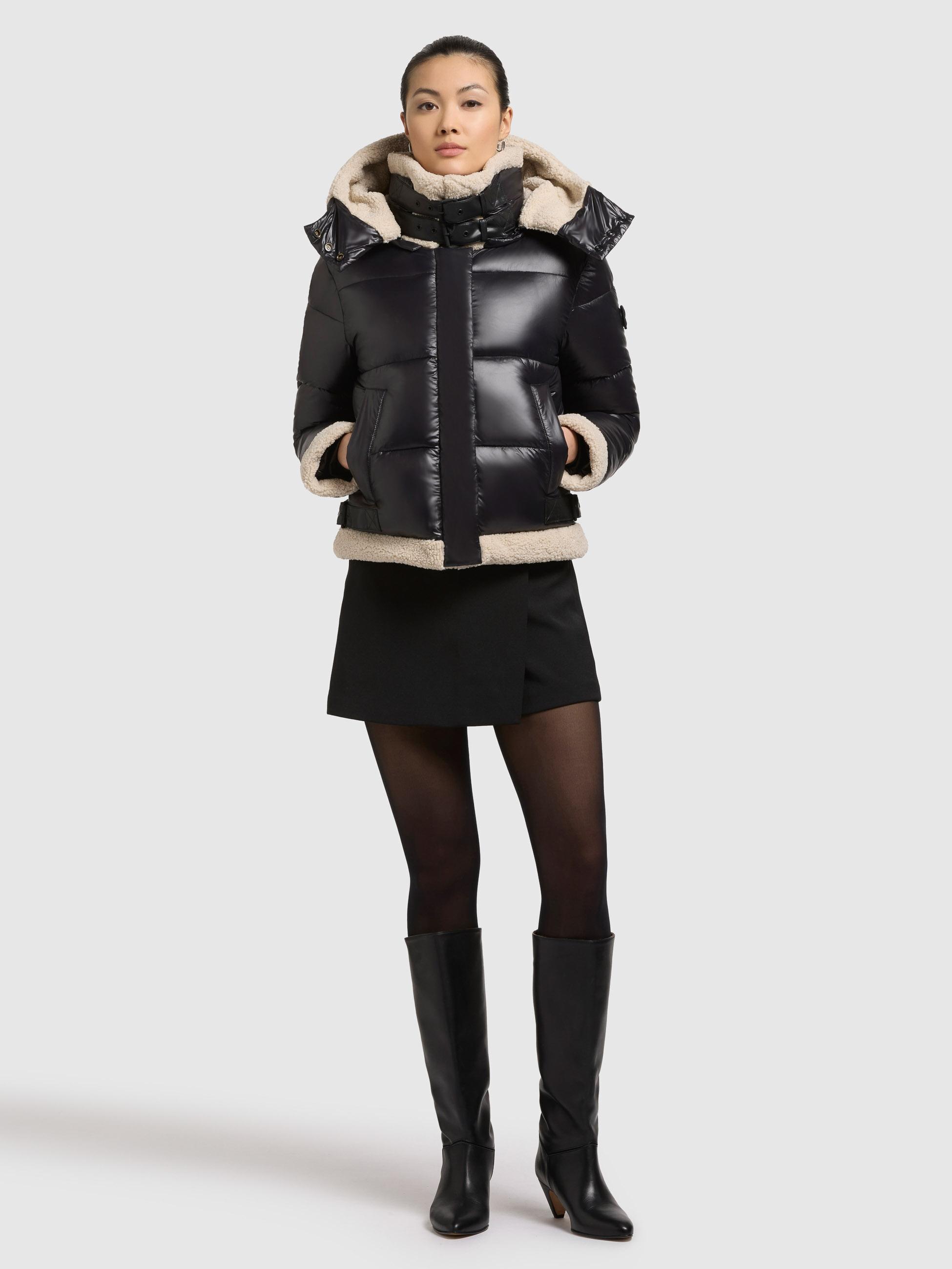 Winterjacke mit Kapuze "Nessie2" Black