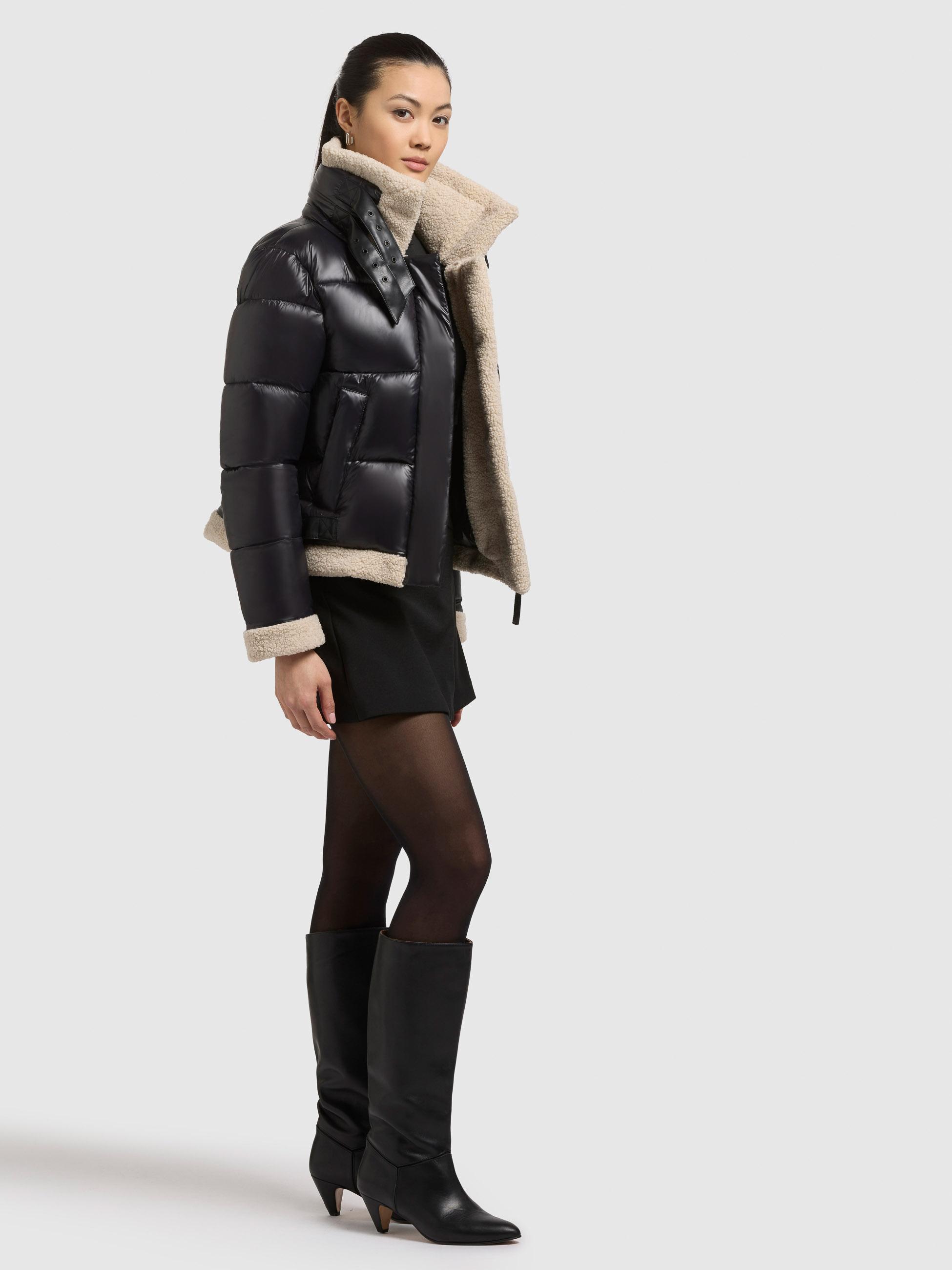 Winterjacke mit Kapuze "Nessie2" Black