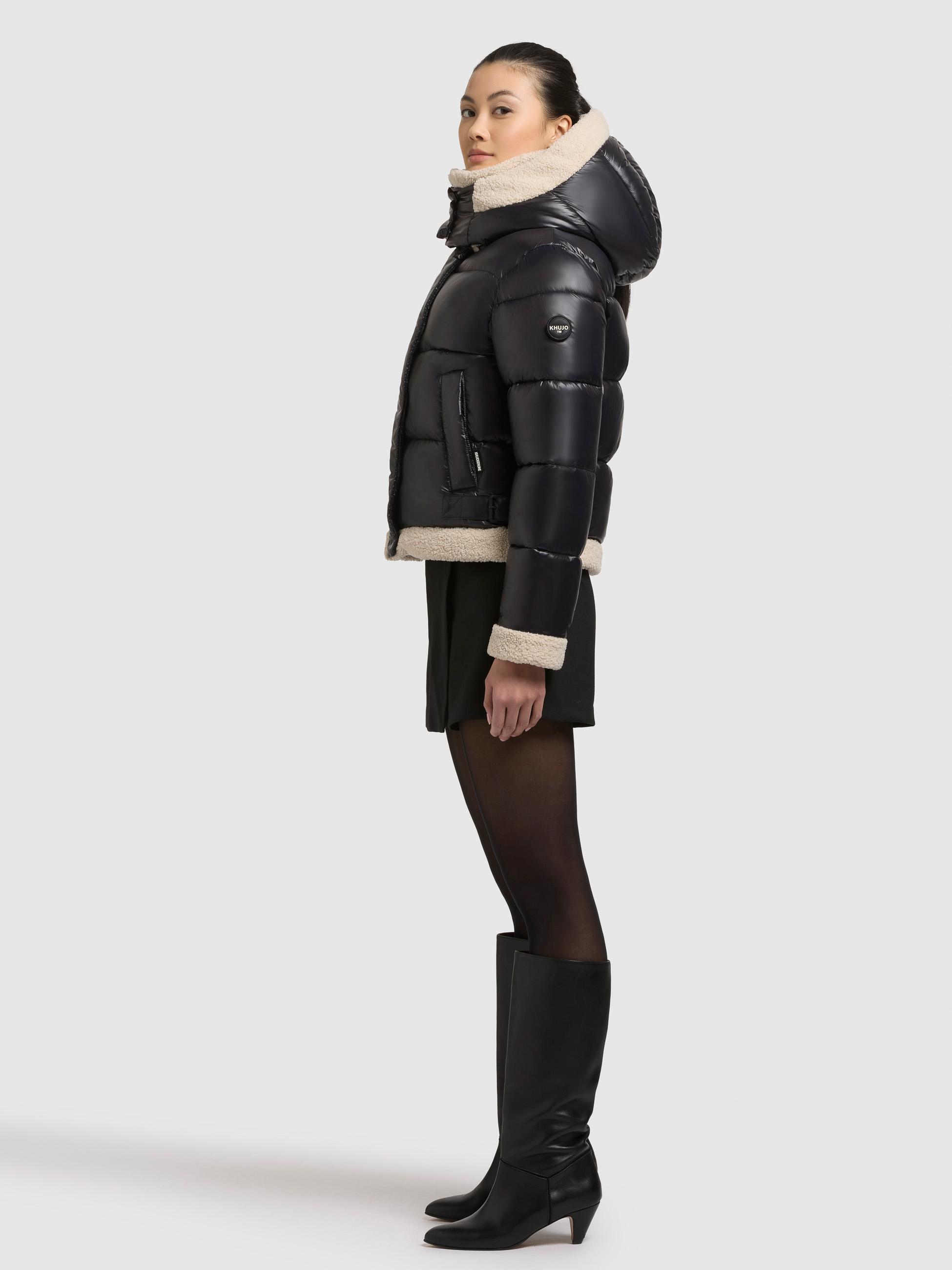 Winterjacke mit Kapuze "Nessie2" Black