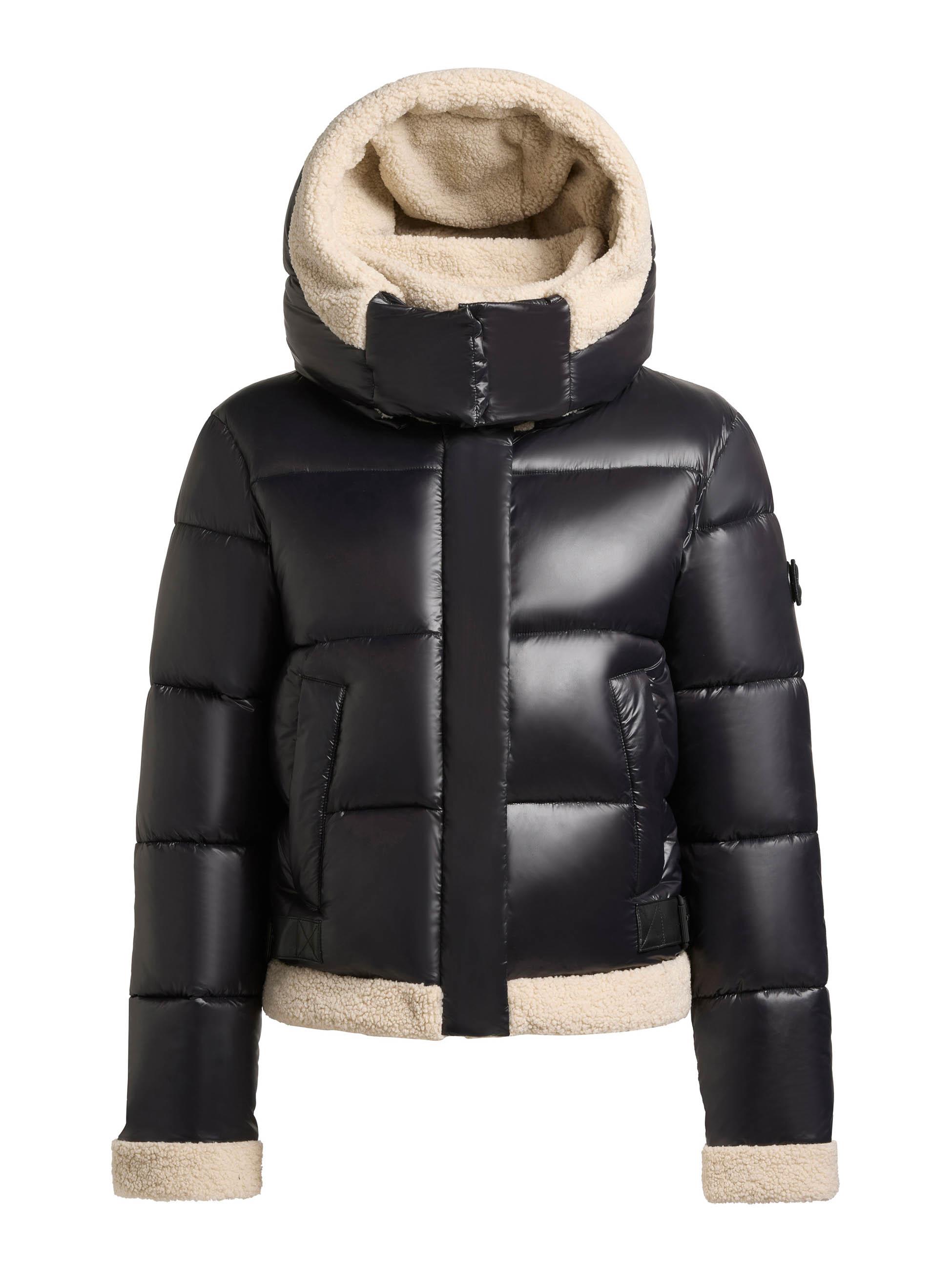 Winterjacke mit Kapuze "Nessie2" Black