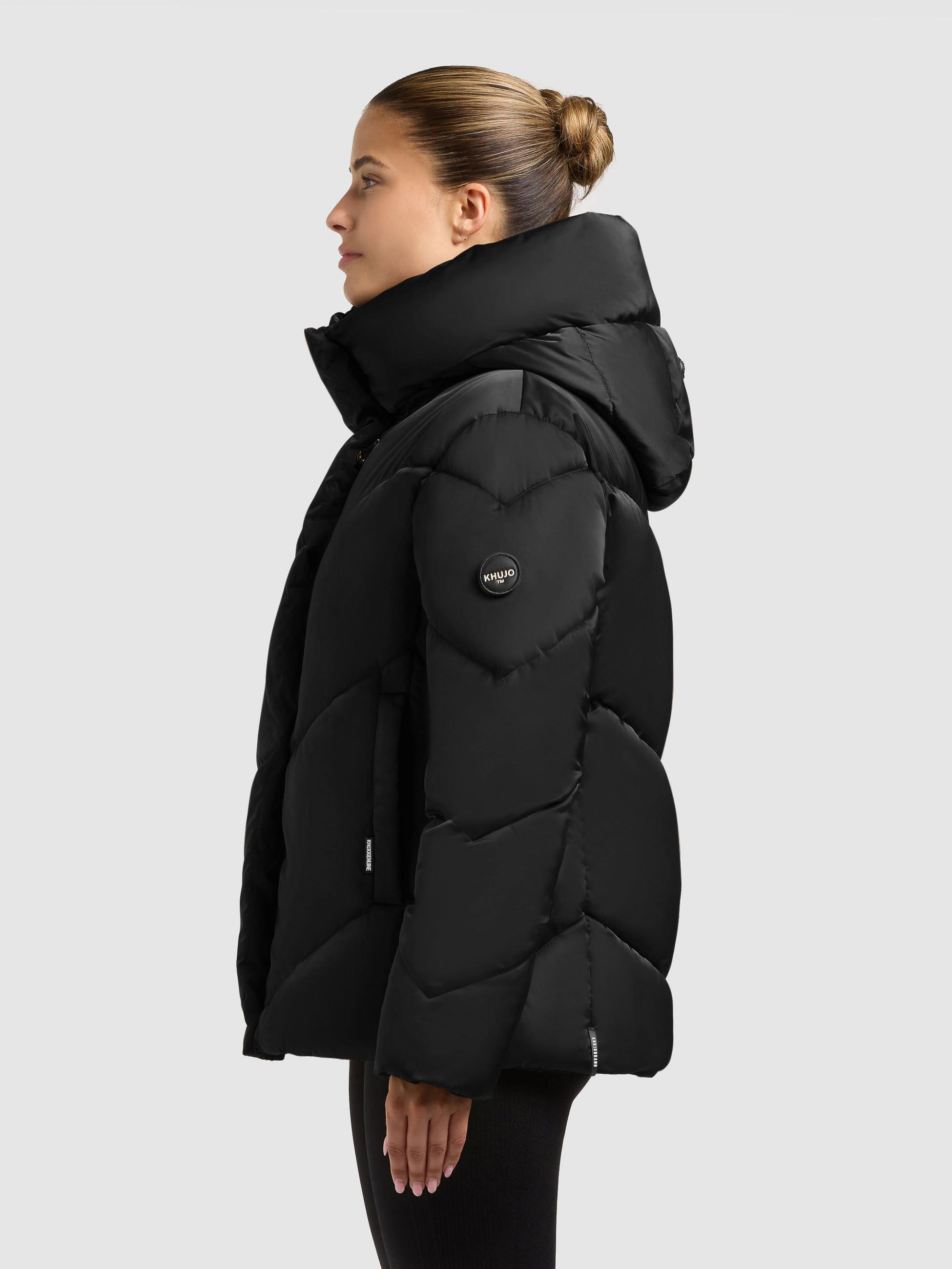 Winterjacke mit Kapuze "Olsa2" Black