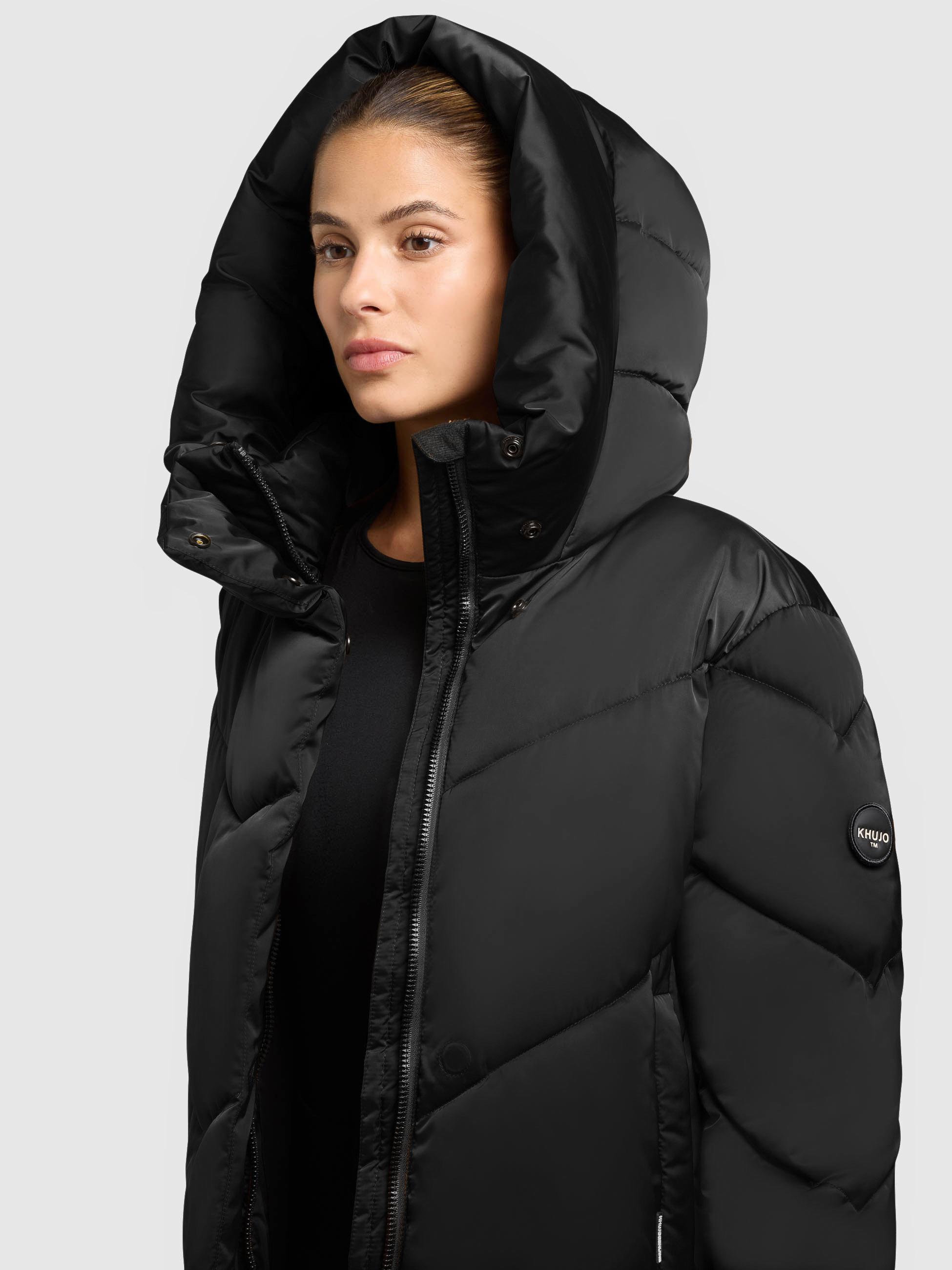 Winterjacke mit Kapuze "Olsa2" Black