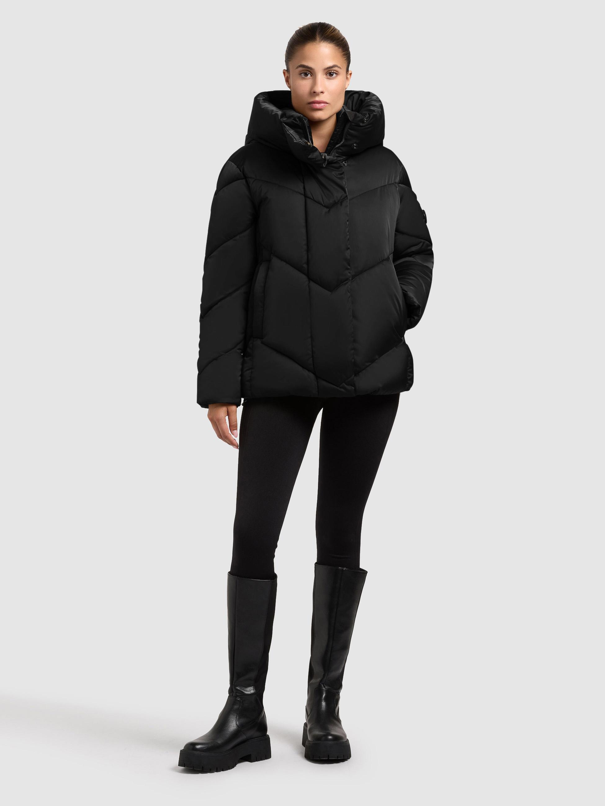 Winterjacke mit Kapuze "Olsa2" Black