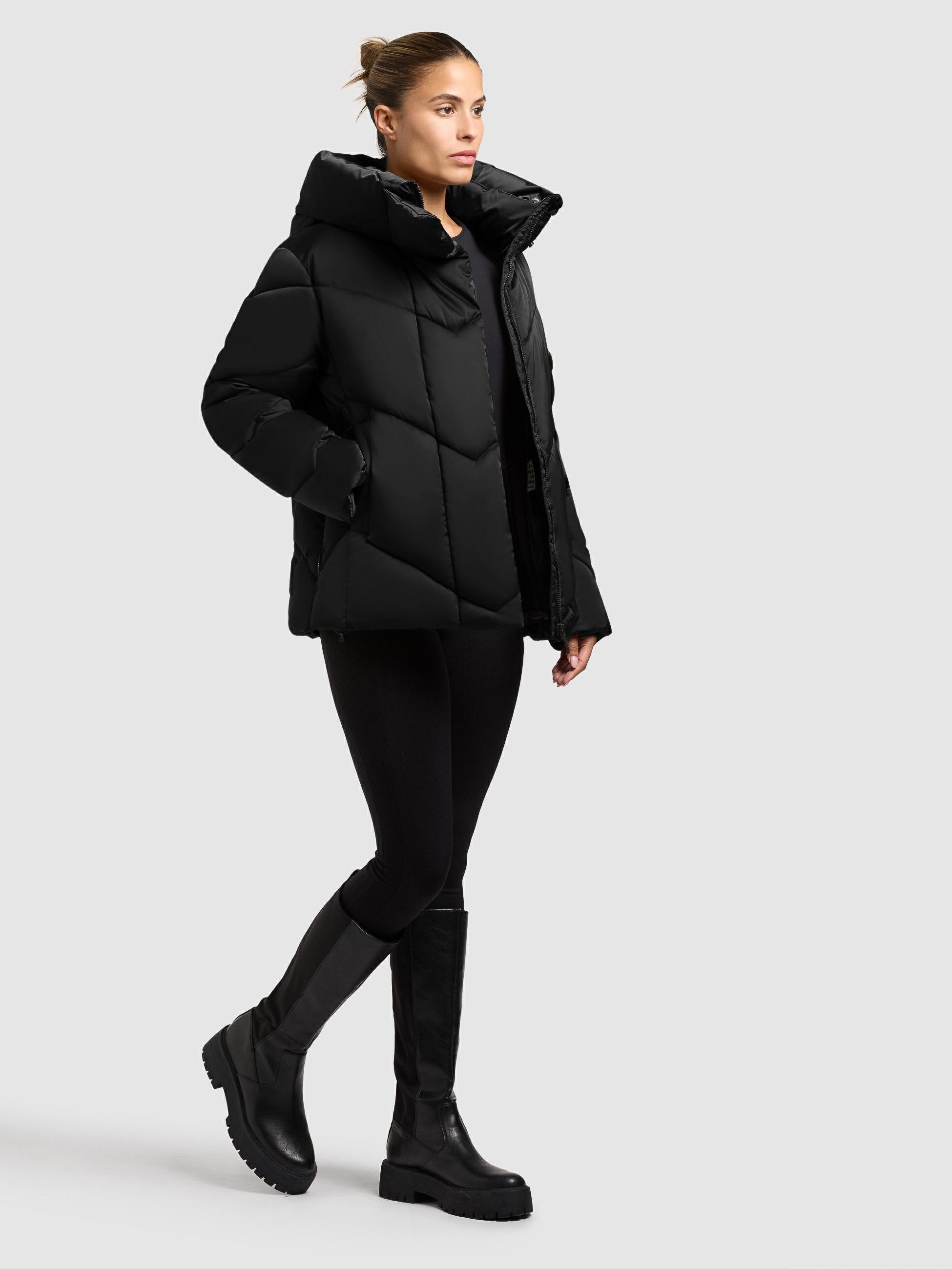 Winterjacke mit Kapuze "Olsa2" Black