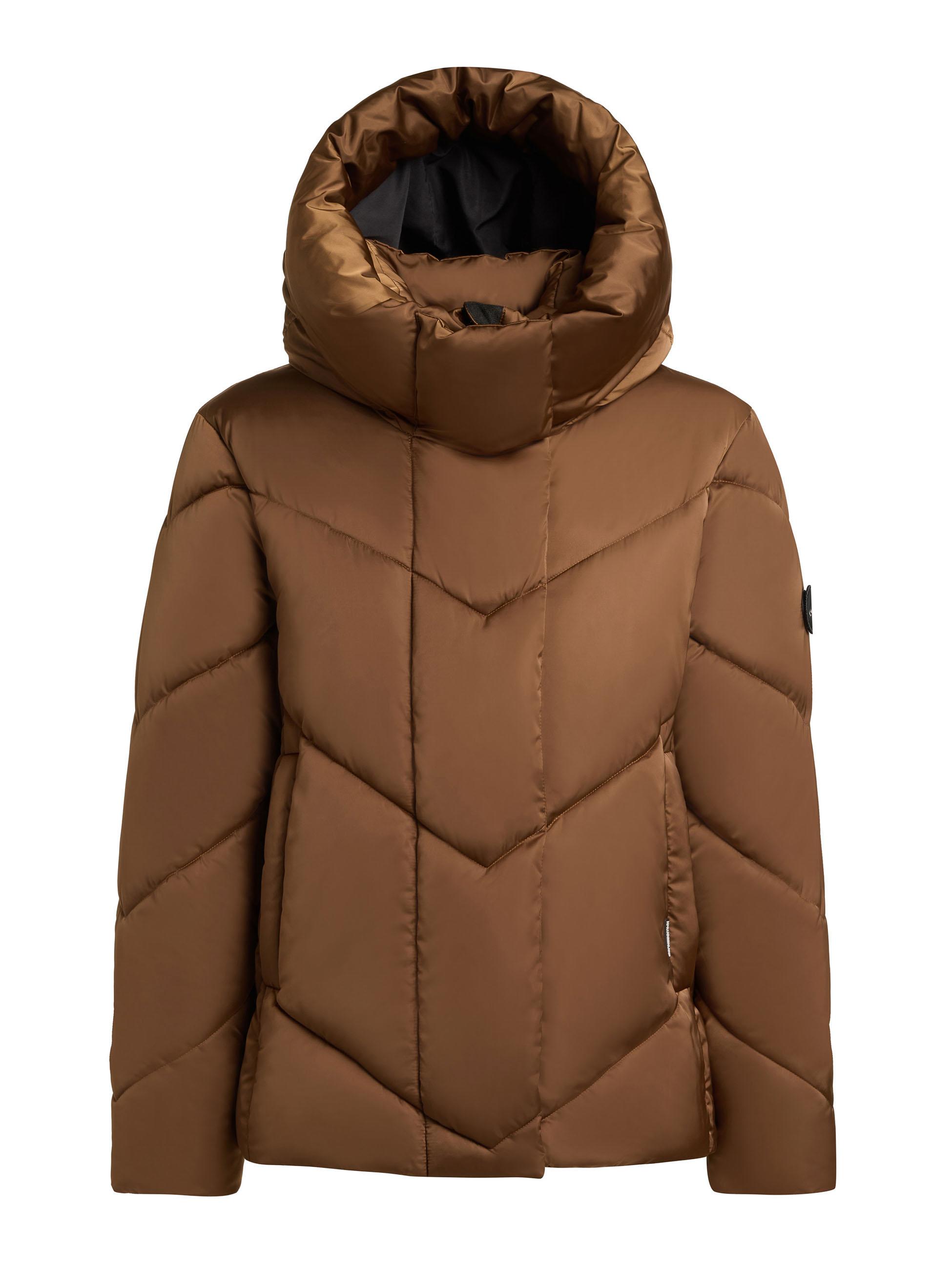 Winterjacke mit Kapuze "Olsa2" Copper Brown