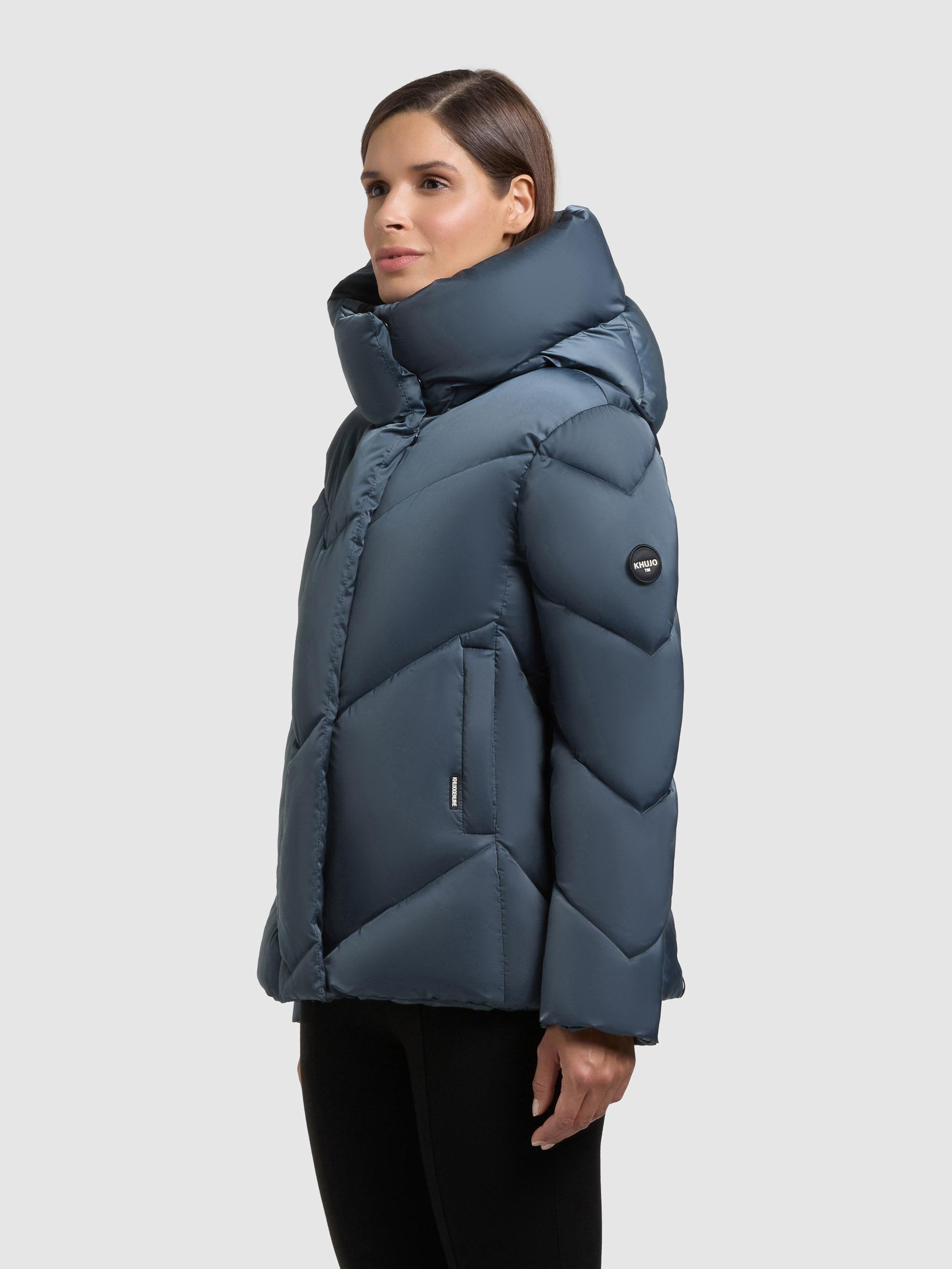 Winterjacke mit Kapuze "Olsa2" Dim Blue