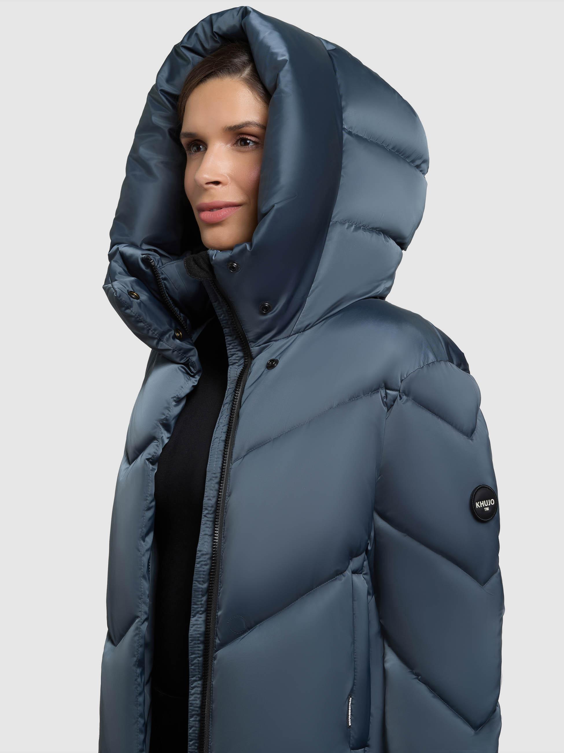 Winterjacke mit Kapuze "Olsa2" Dim Blue