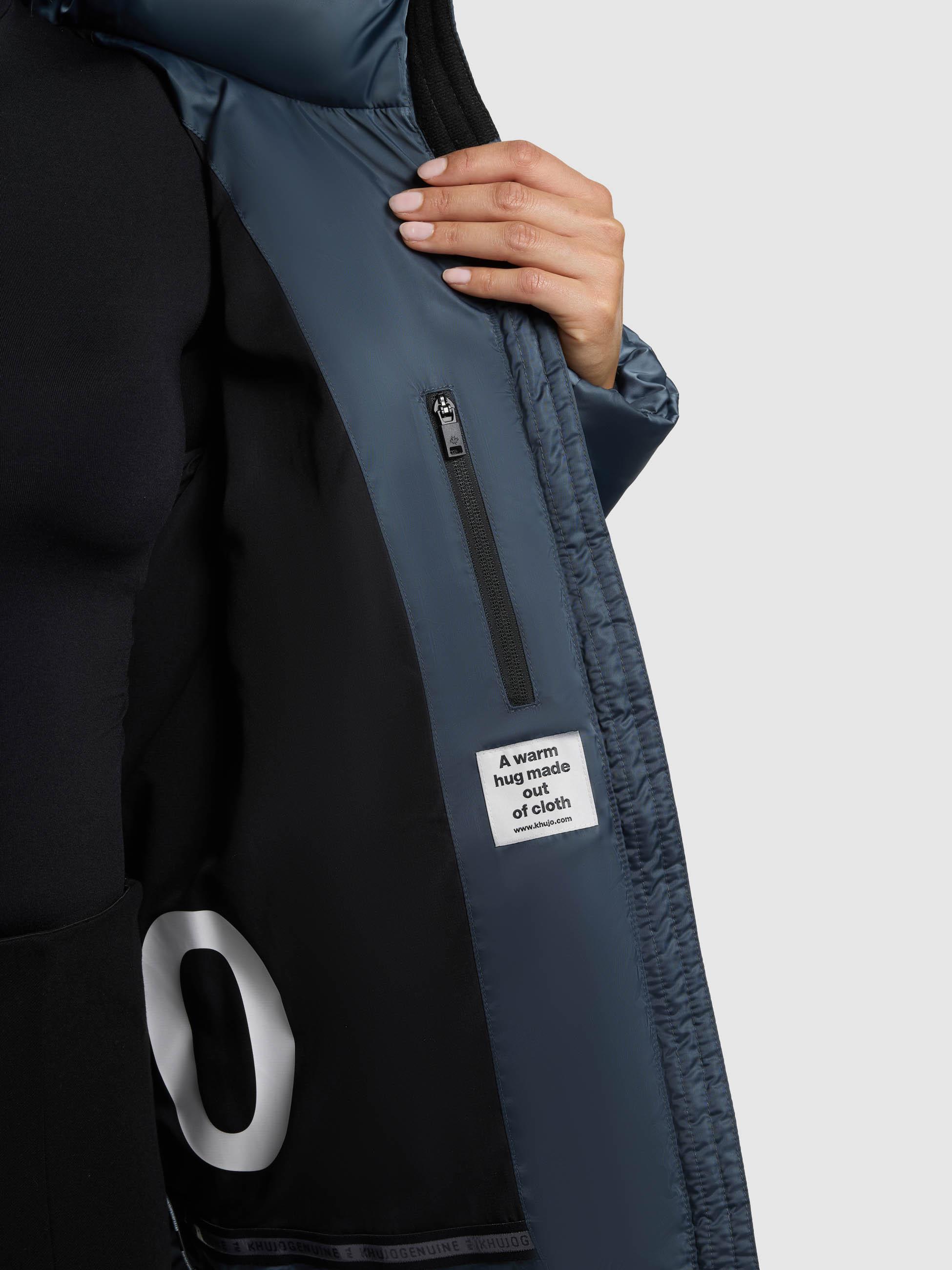 Winterjacke mit Kapuze "Olsa2" Dim Blue