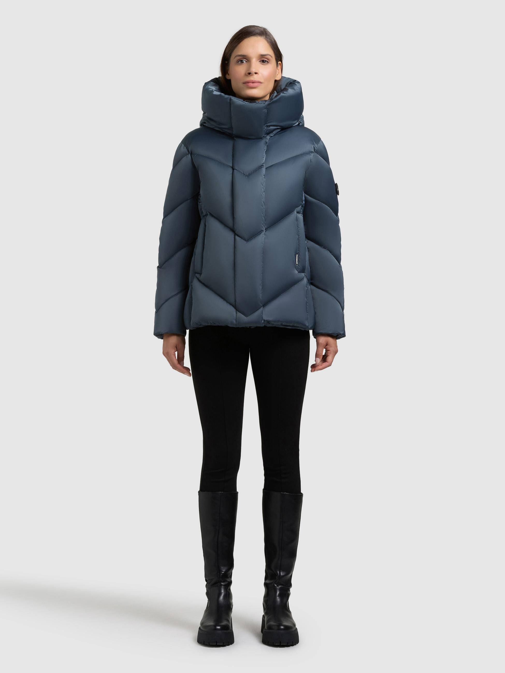 Winterjacke mit Kapuze "Olsa2" Dim Blue