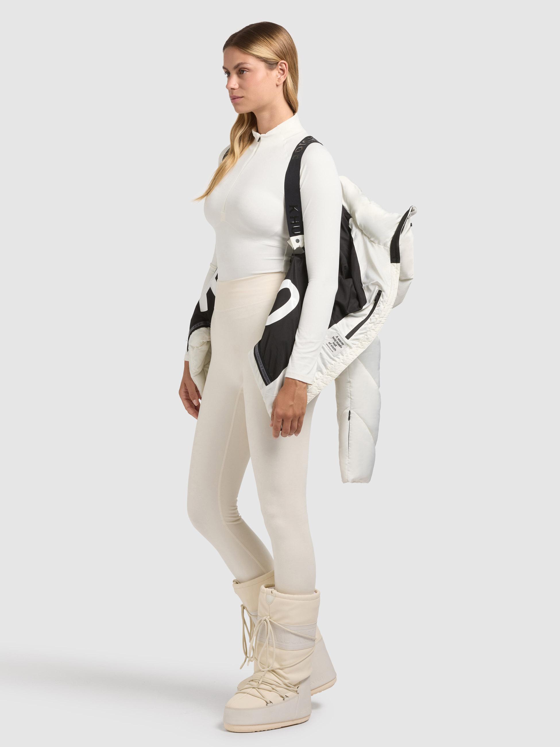 Winterjacke mit Kapuze "Olsa2" Luna White