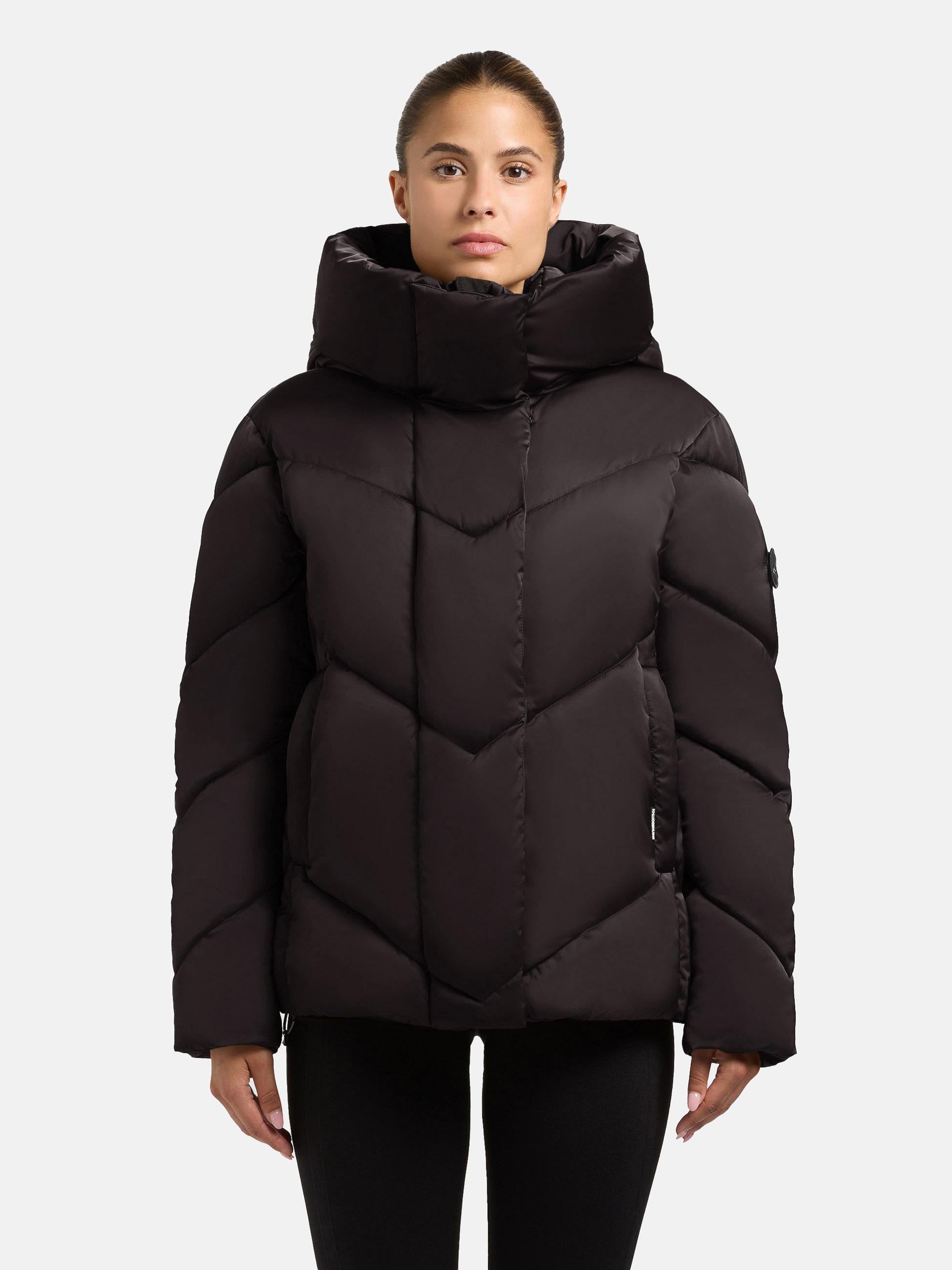 Winterjacke mit Kapuze "Olsa2" Moody Plum