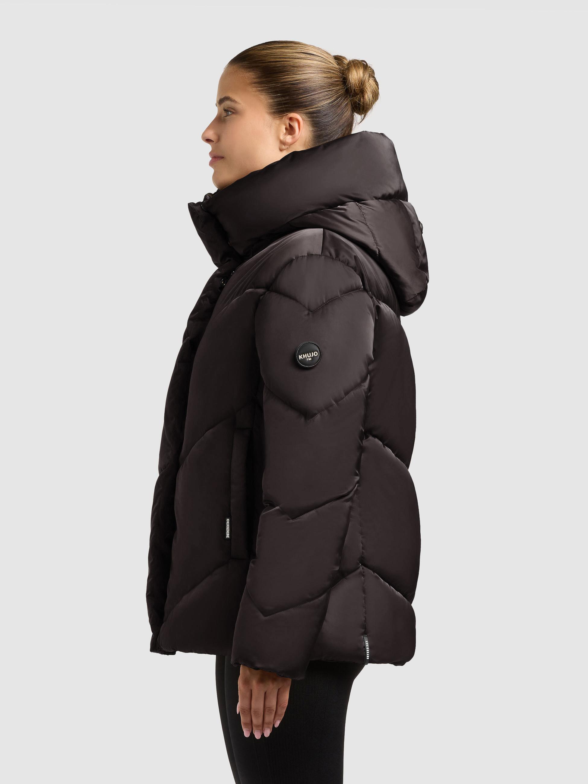Winterjacke mit Kapuze "Olsa2" Moody Plum