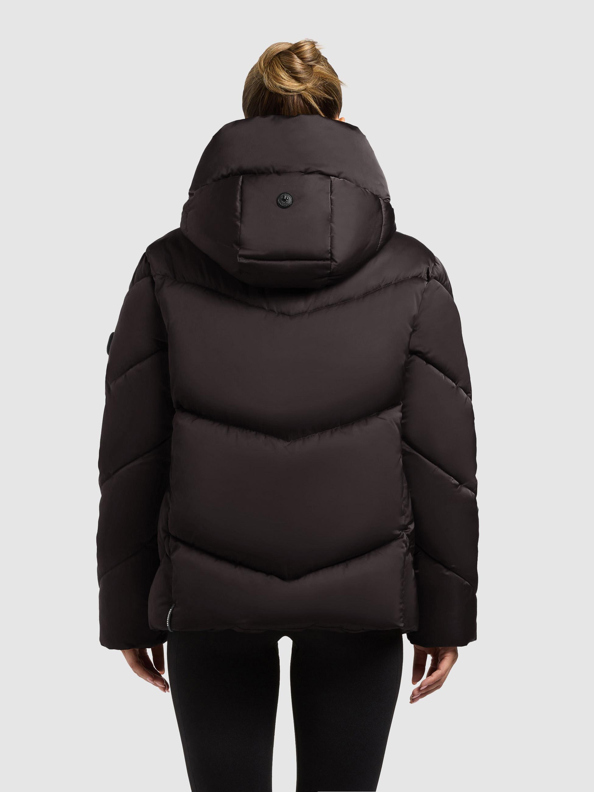 Winterjacke mit Kapuze "Olsa2" Moody Plum