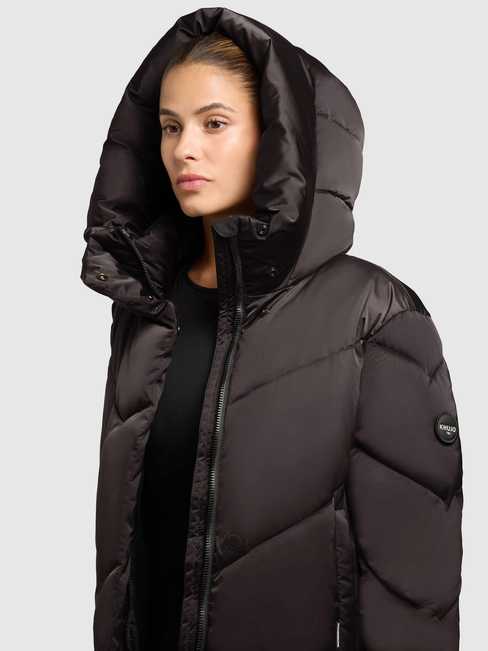 Winterjacke mit Kapuze "Olsa2" Moody Plum
