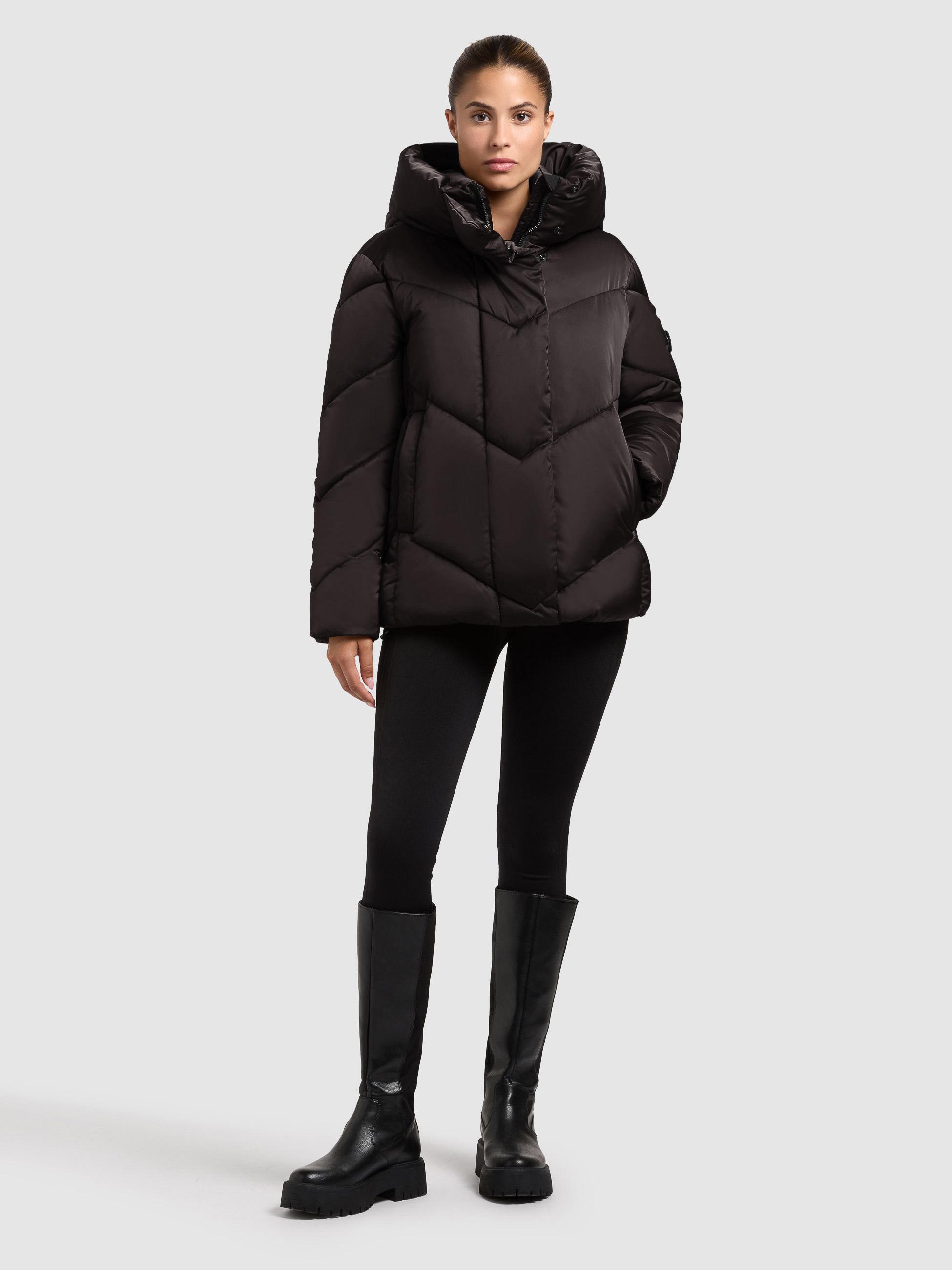 Winterjacke mit Kapuze "Olsa2" Moody Plum