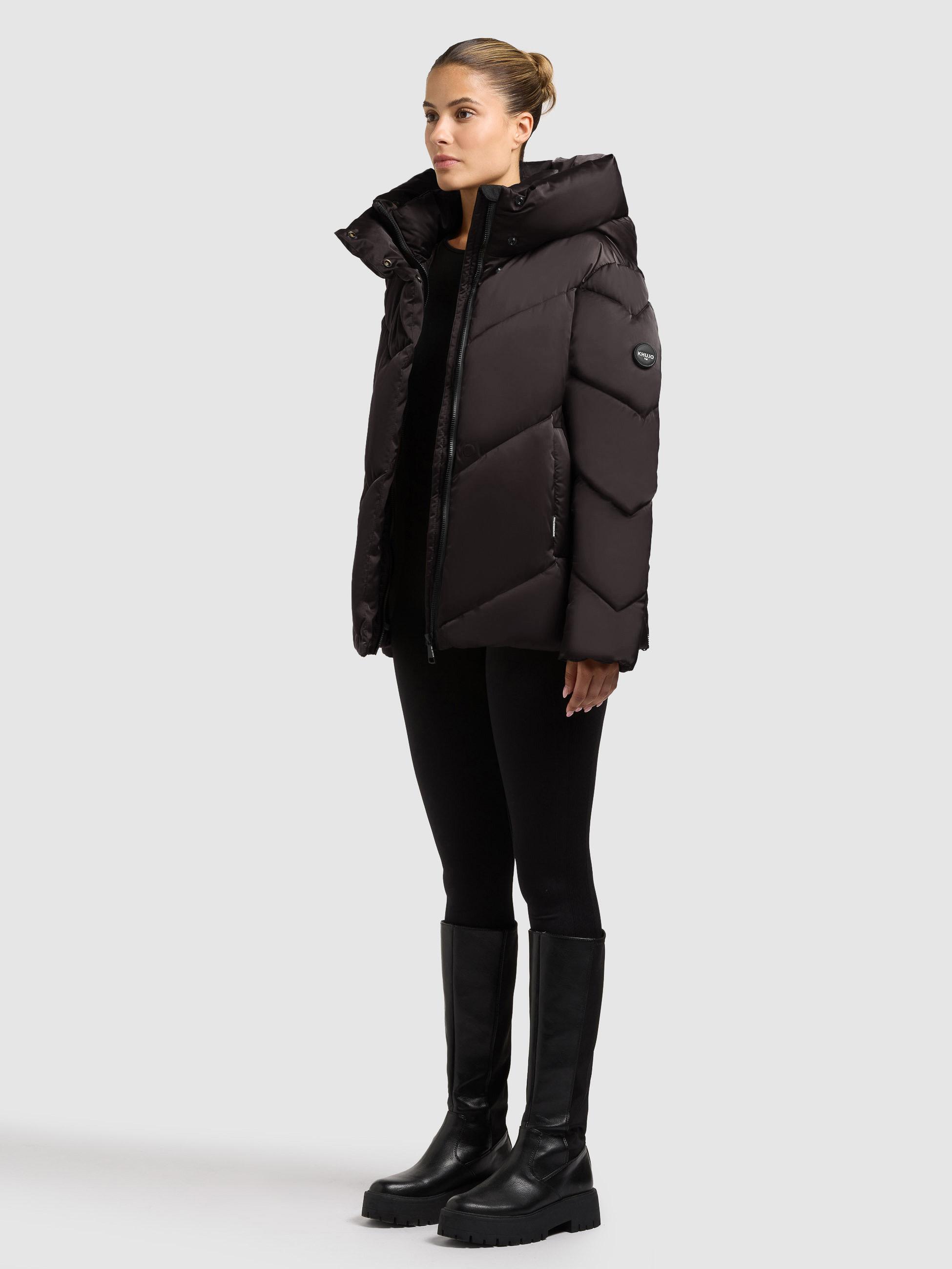 Winterjacke mit Kapuze "Olsa2" Moody Plum