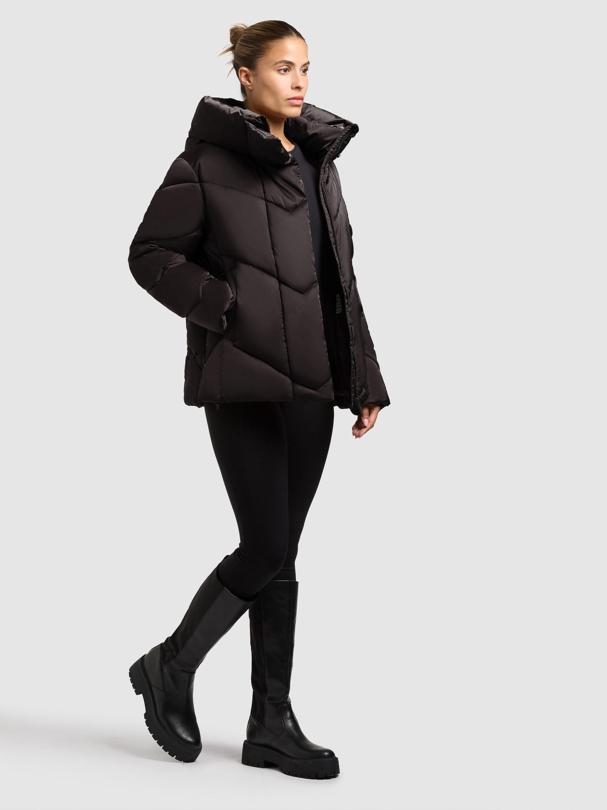 Winterjacke mit Kapuze "Olsa2" Moody Plum