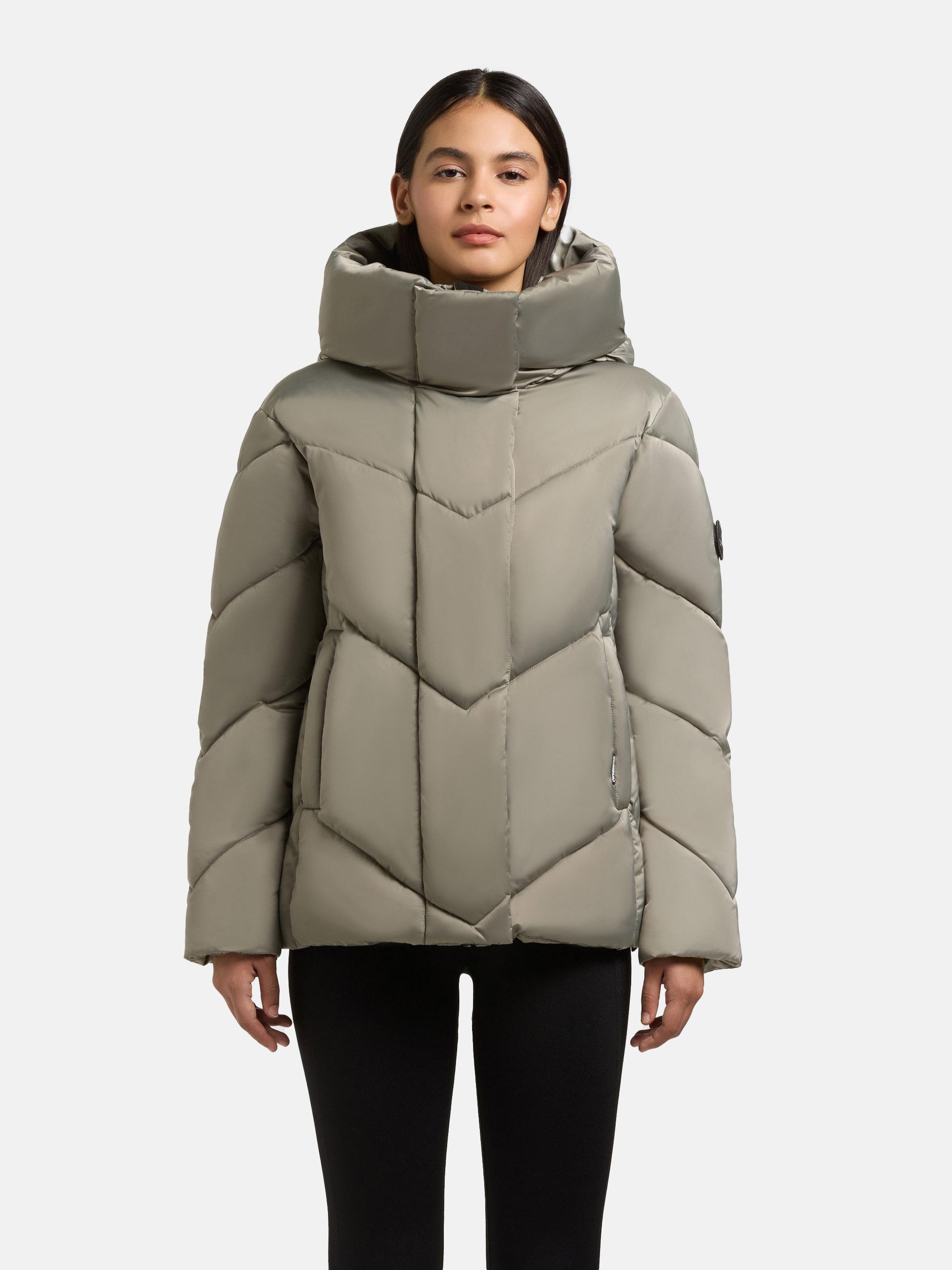 Winterjacke mit Kapuze "Olsa2" Witcher Green
